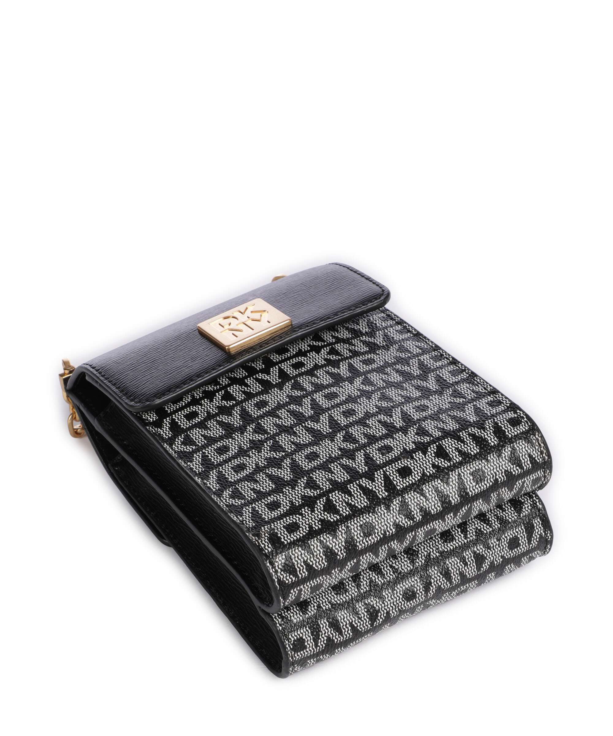 DKNY Mona Torebka na telefon black logo - Image 5