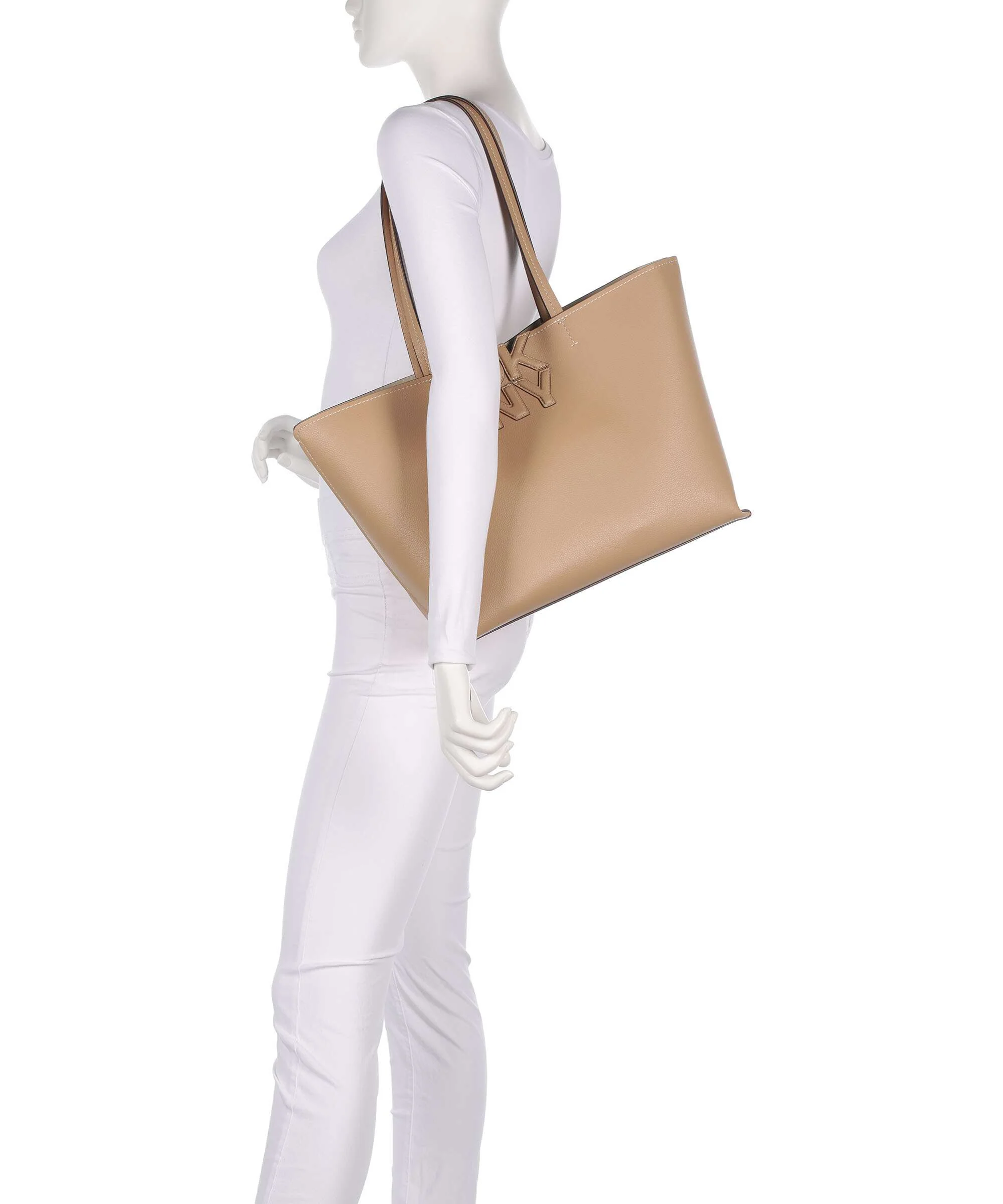 DKNY Nicole Torba na zakupy cappucino/light taupe - Image 3