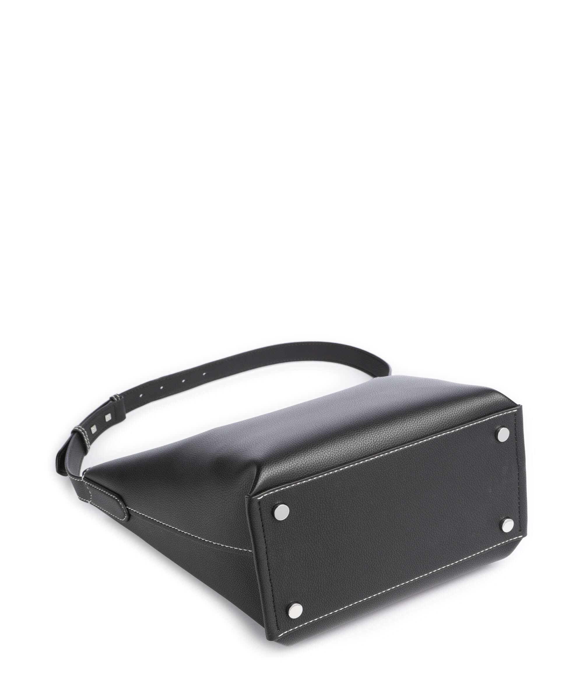 DKNY Nicole Torebka worek black/light taupe - Image 5