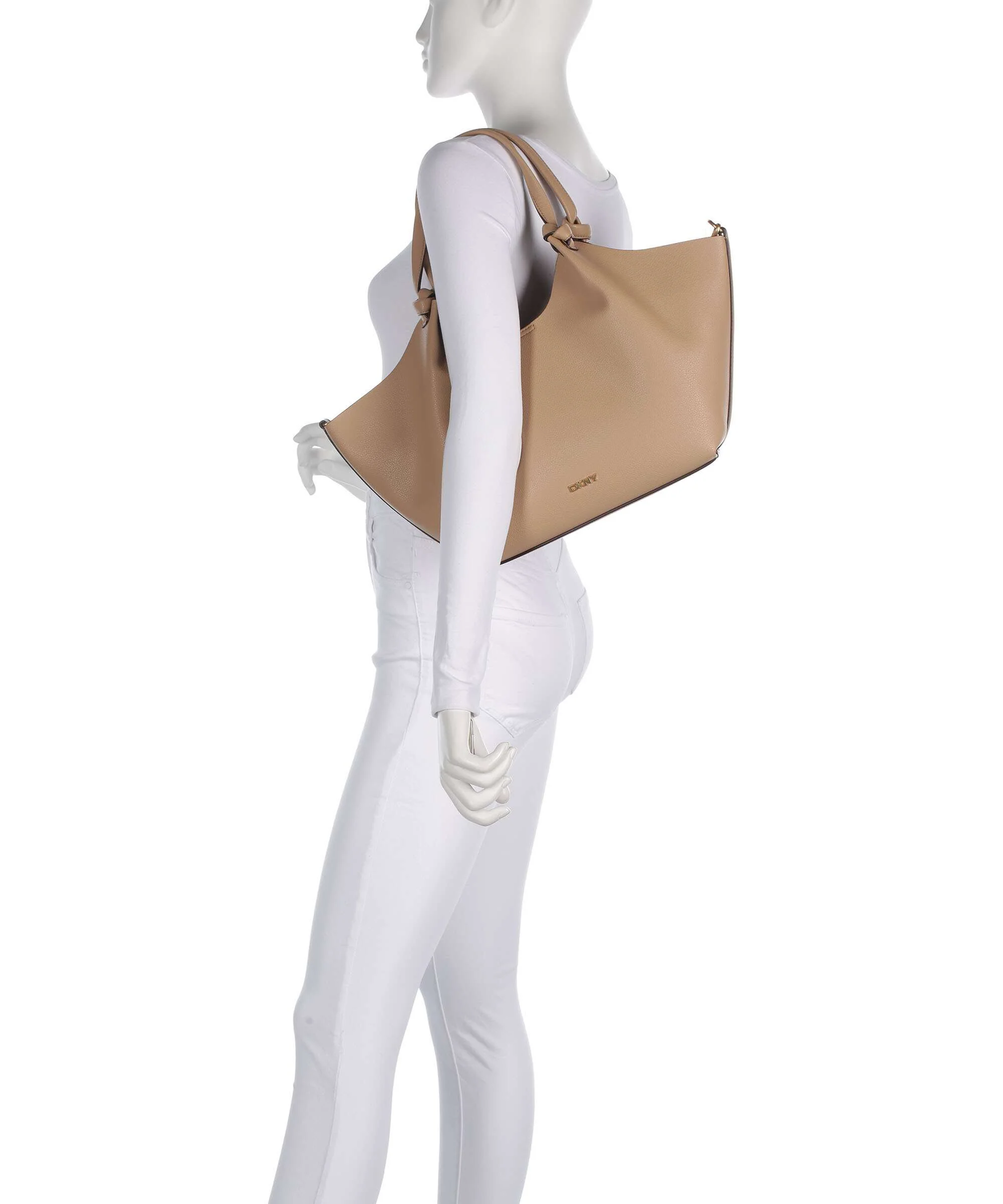 DKNY Paula Commuter Medium Torba na zakupy cappuccino - Image 3