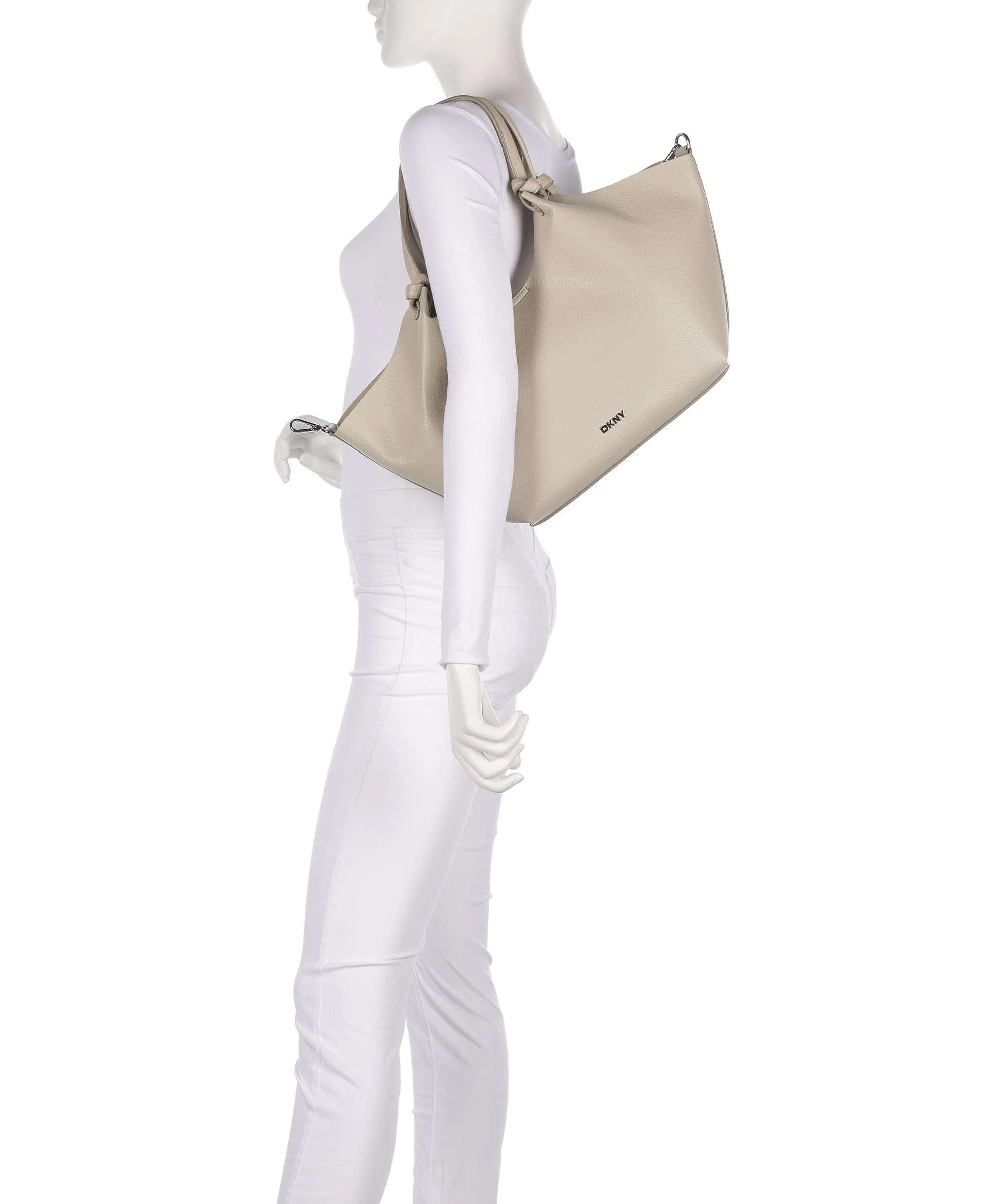 DKNY Paula Commuter Medium Torba na zakupy light taupe - Image 3