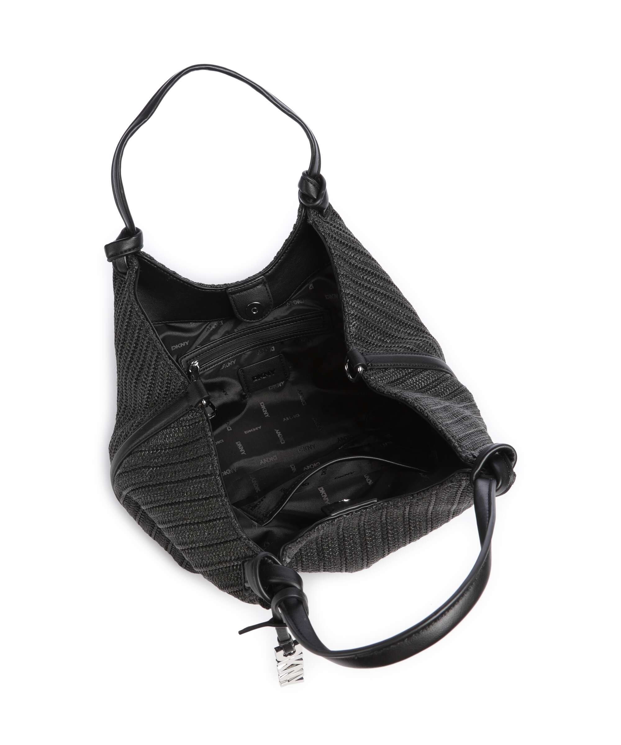 DKNY Paula Commuter Medium Torba na zakupy black/silver - Image 6
