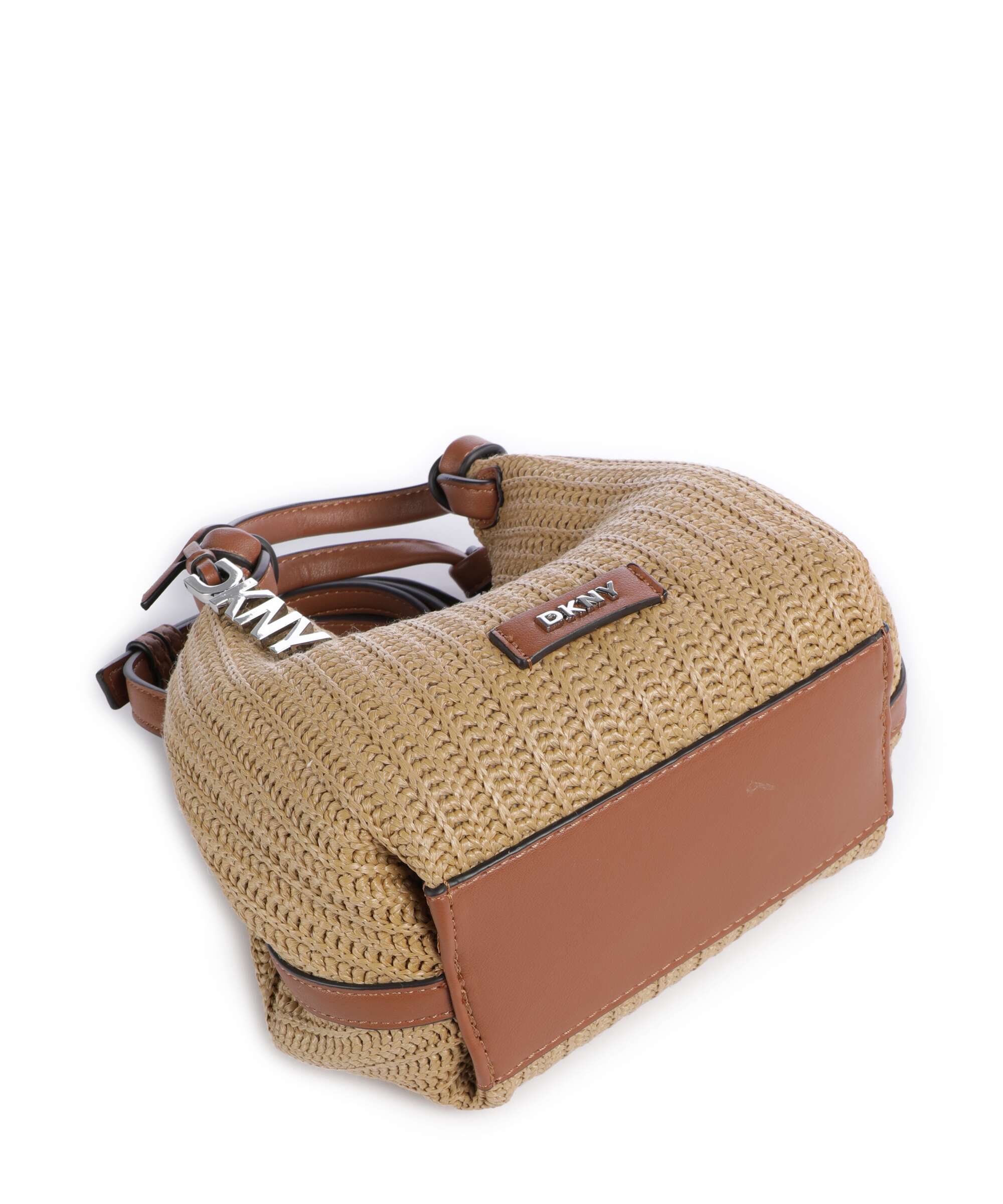 DKNY Paula Commuter Small Torebka natural/saddle - Image 5