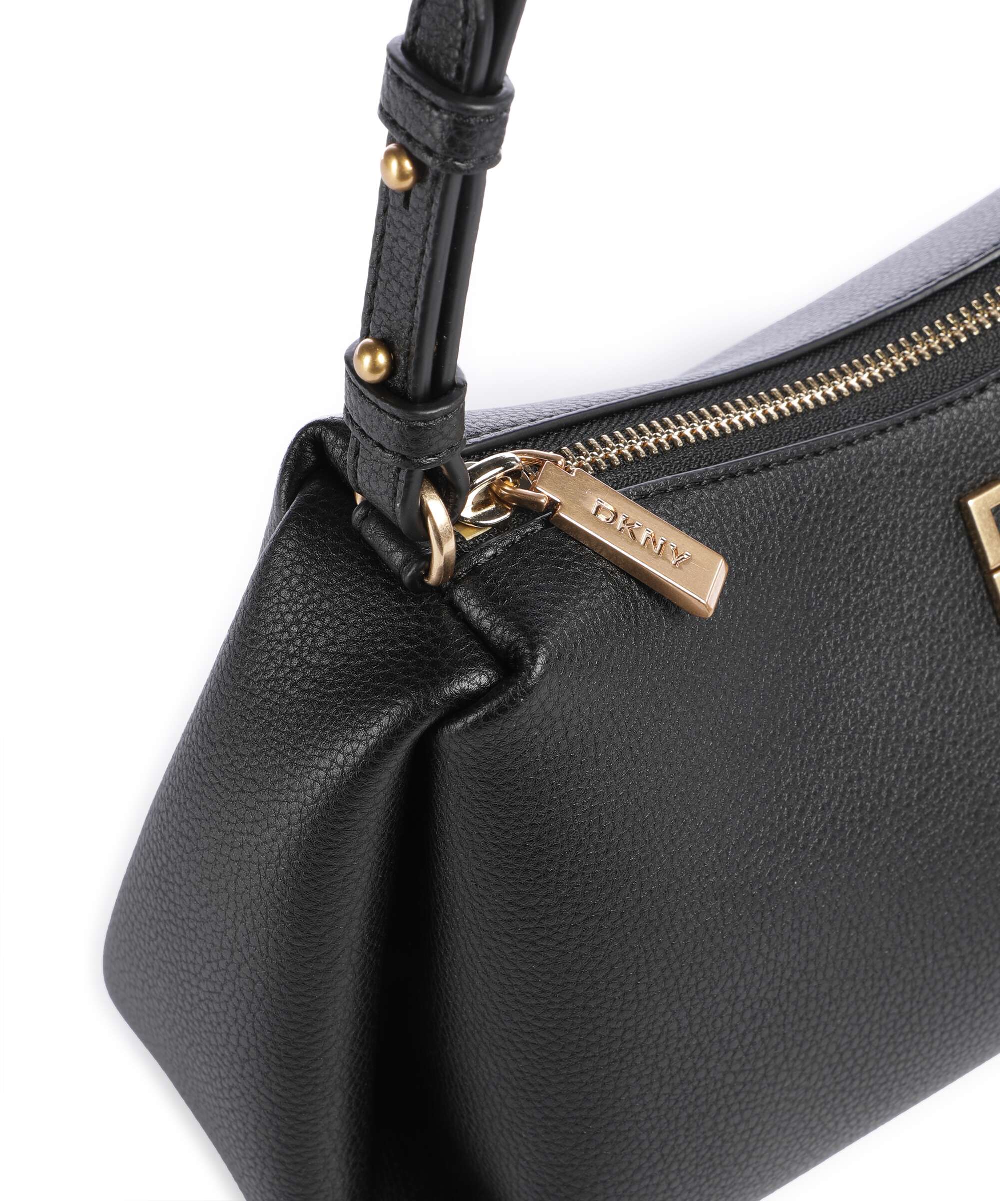 DKNY Remy Torba na ramię black/gold - Image 4