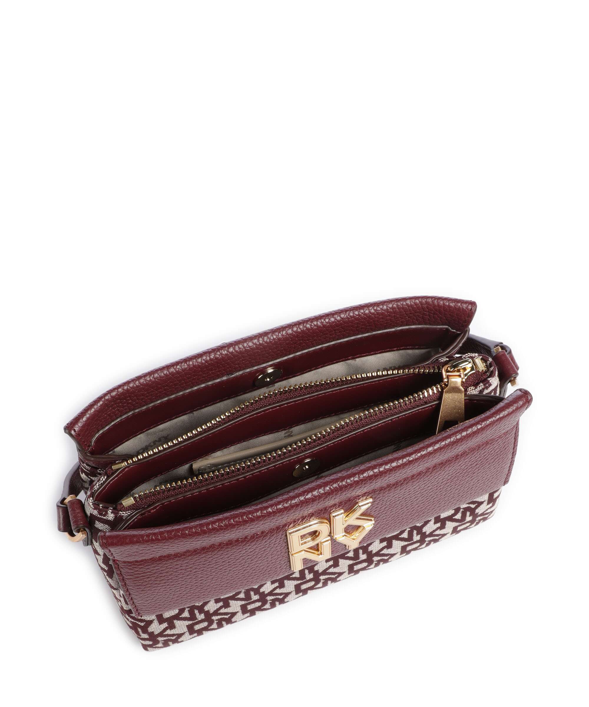 DKNY Rosa Torba przez ramię aged wine/garnet - Image 6