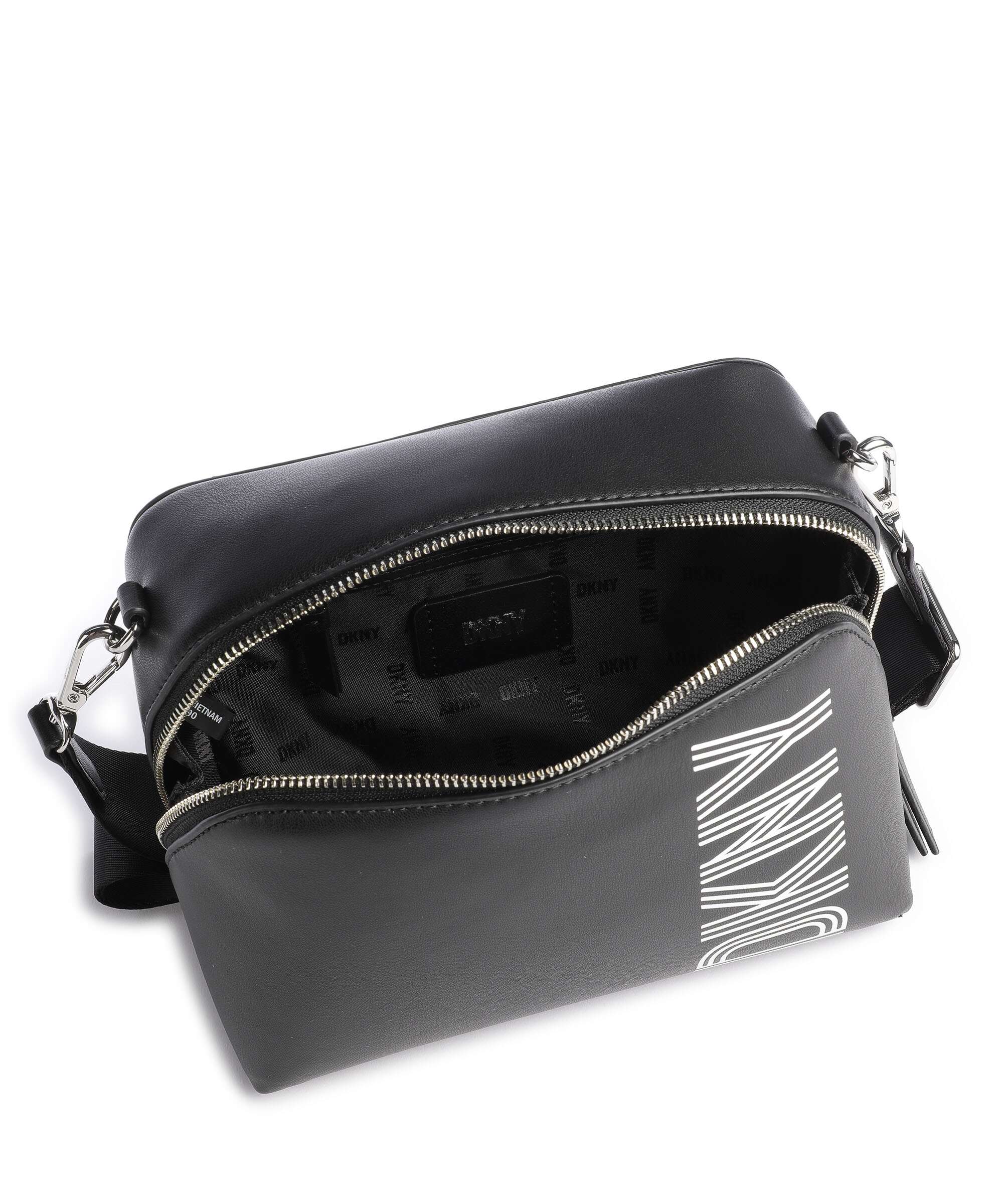 DKNY Tilly Torba przez ramię black/silver - Image 5