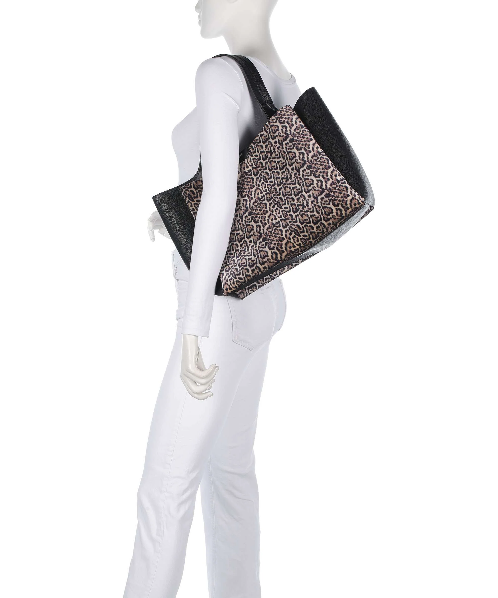 DKNY Willa Torba na zakupy leopard - Image 3