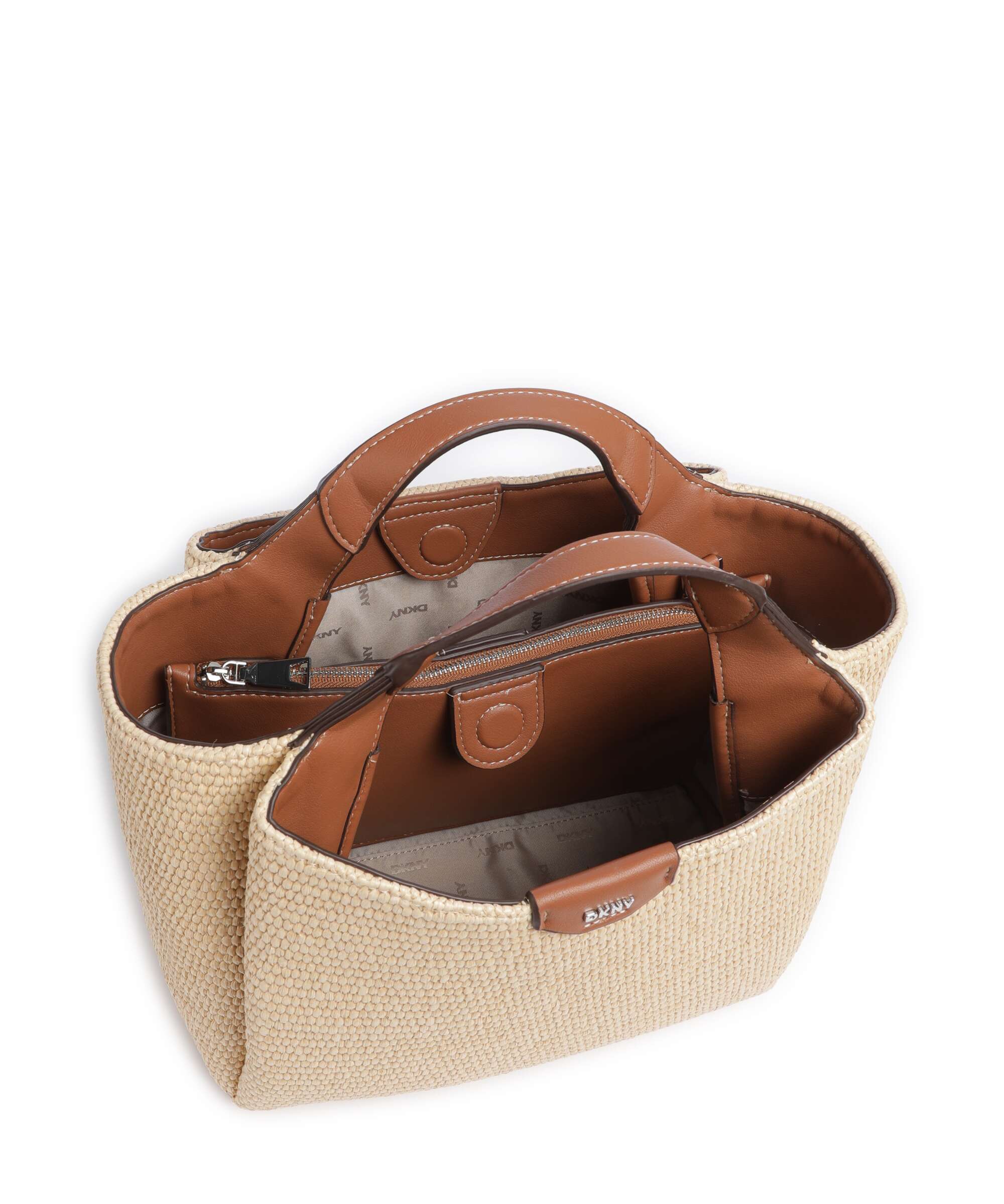 DKNY Willa Torebka natural/saddle - Image 5