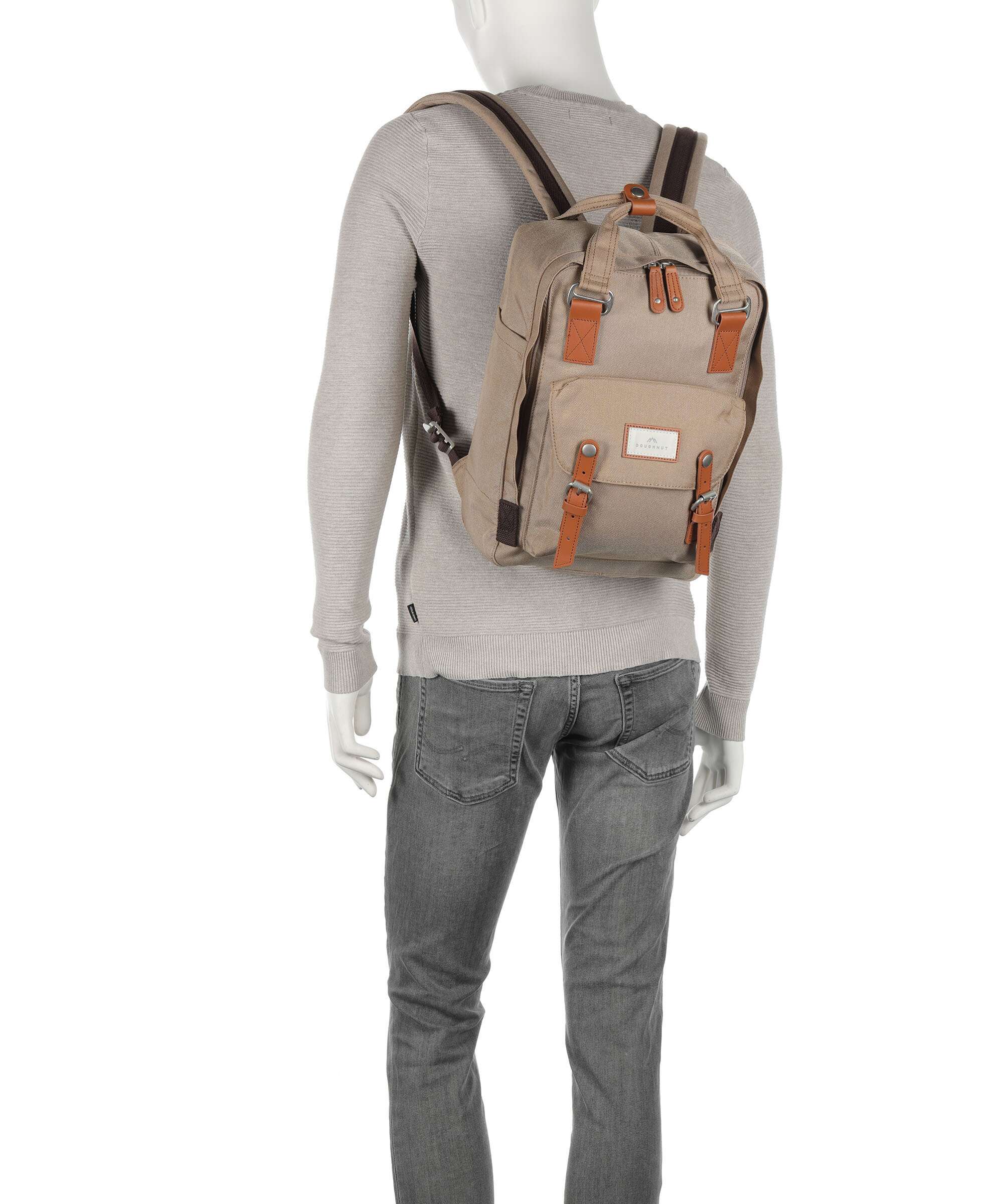 Doughnut Cordura Macaroon Plecak khaki - Image 4