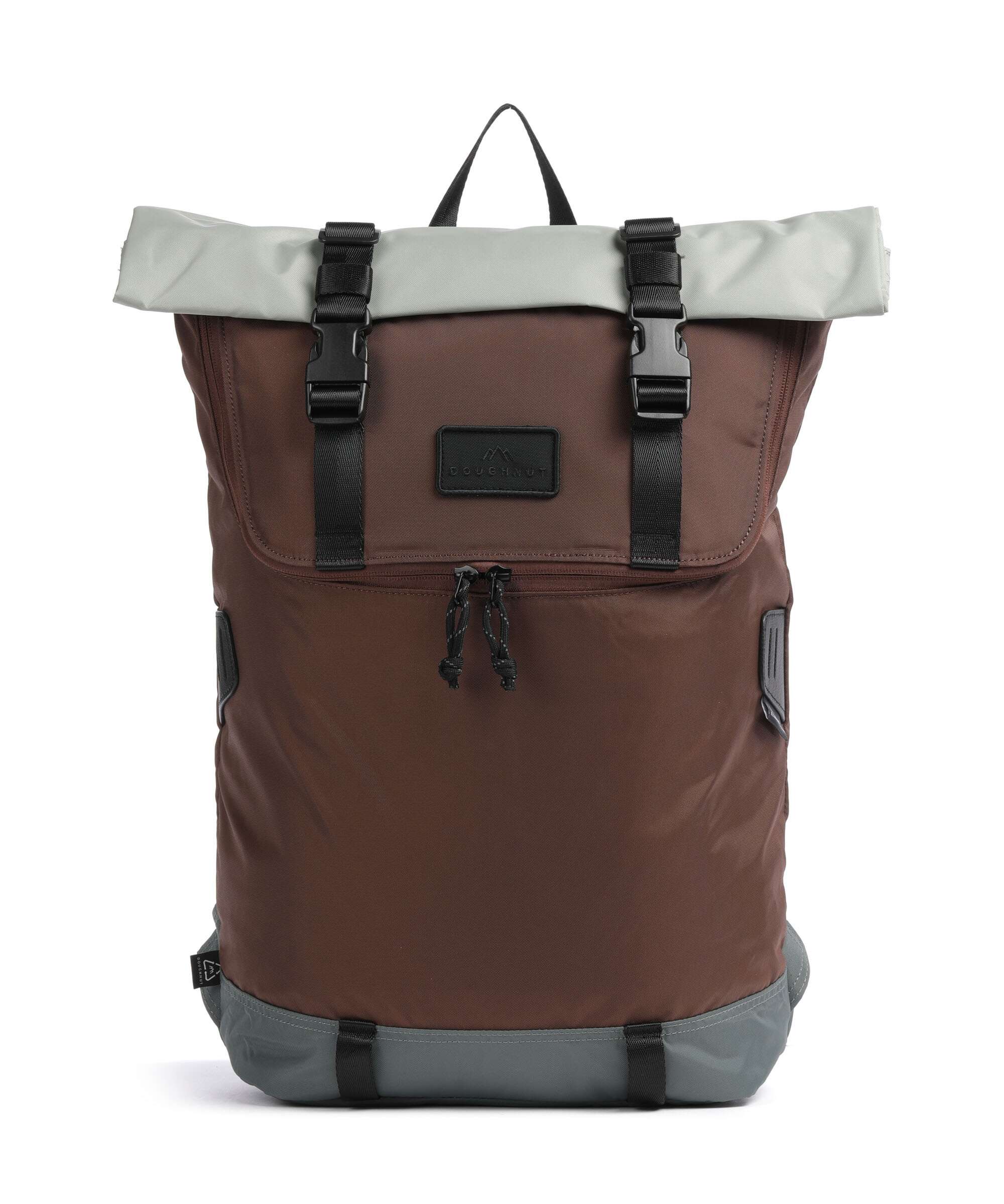 Doughnut Go Wild Christopher Plecak z rolowanym zamknięciem grey/brown