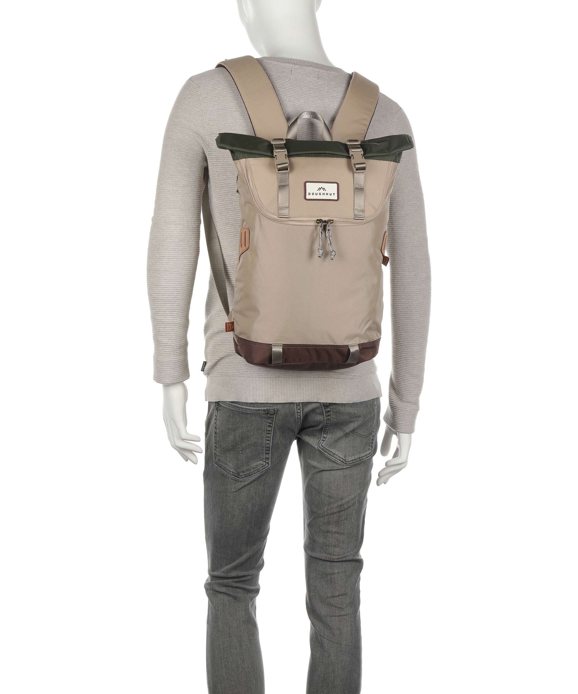 Doughnut Jungle Christopher Small Plecak z rolowanym zamknięciem black - Image 4