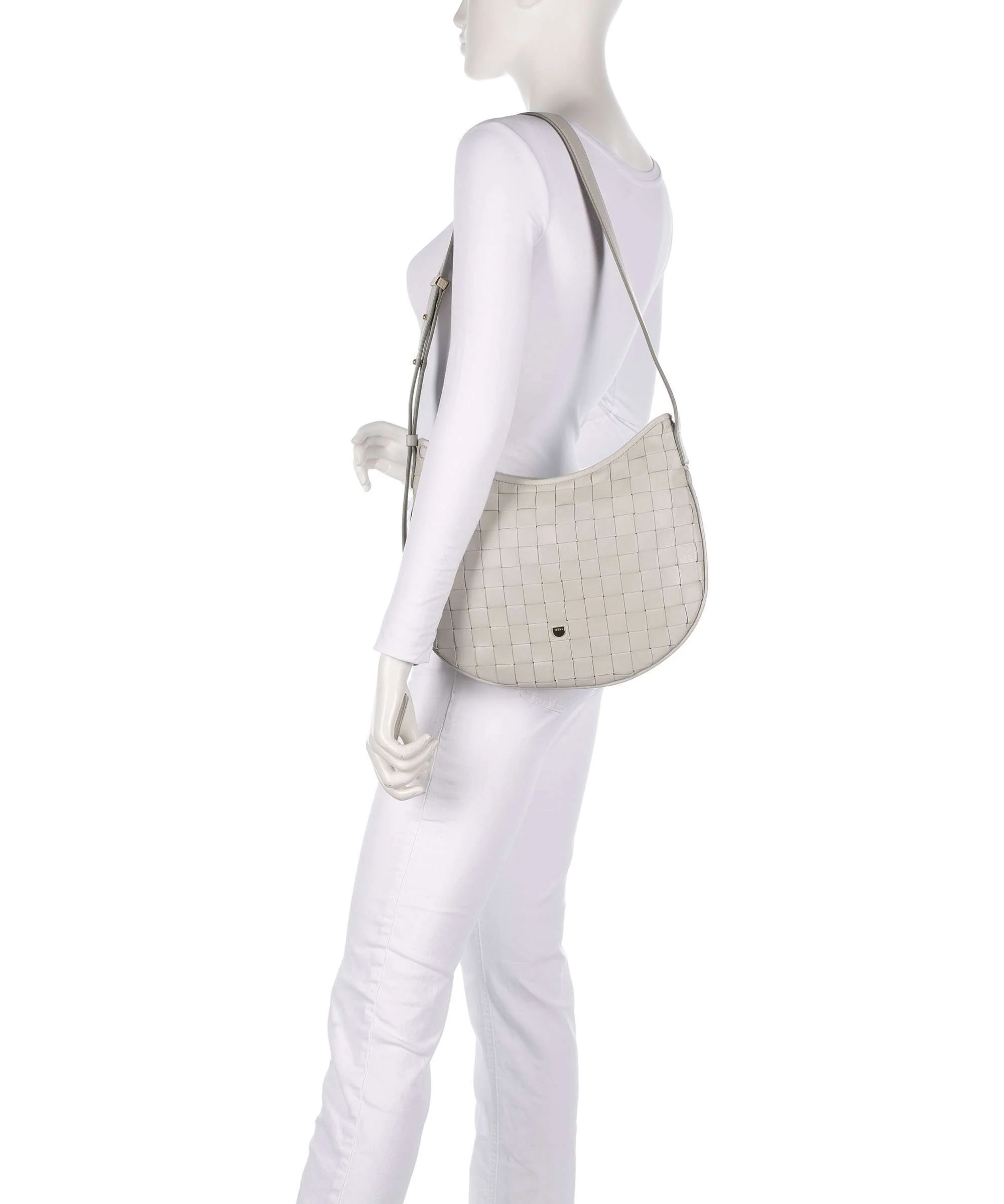 DuDu Bags Hispani Torba na ramię pearl grey - Image 3