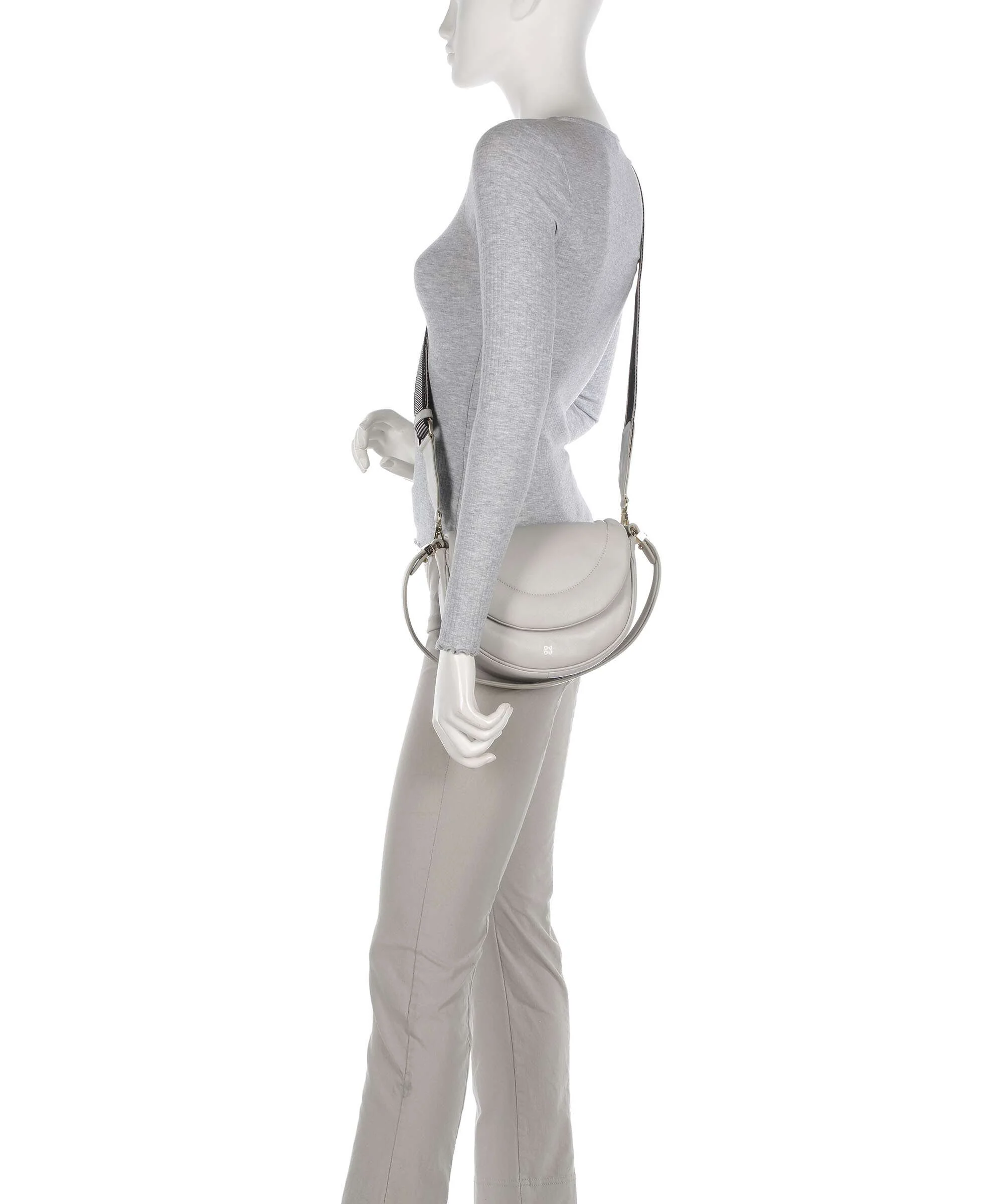 DuDu Bags Panarea Torba na ramię pearl grey - Image 4