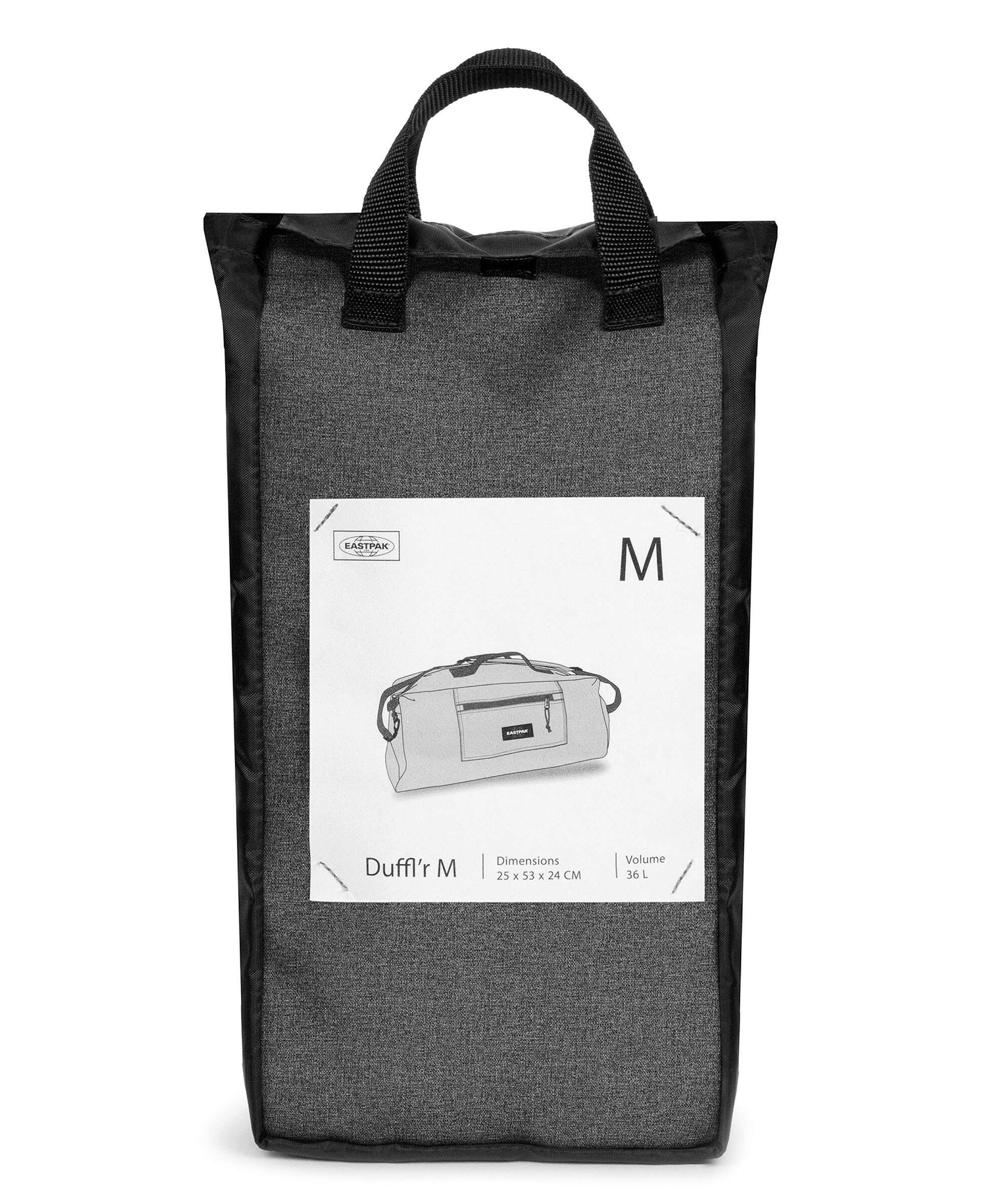 Eastpak Duffl'r M Torba weekendowa black denim - Image 4