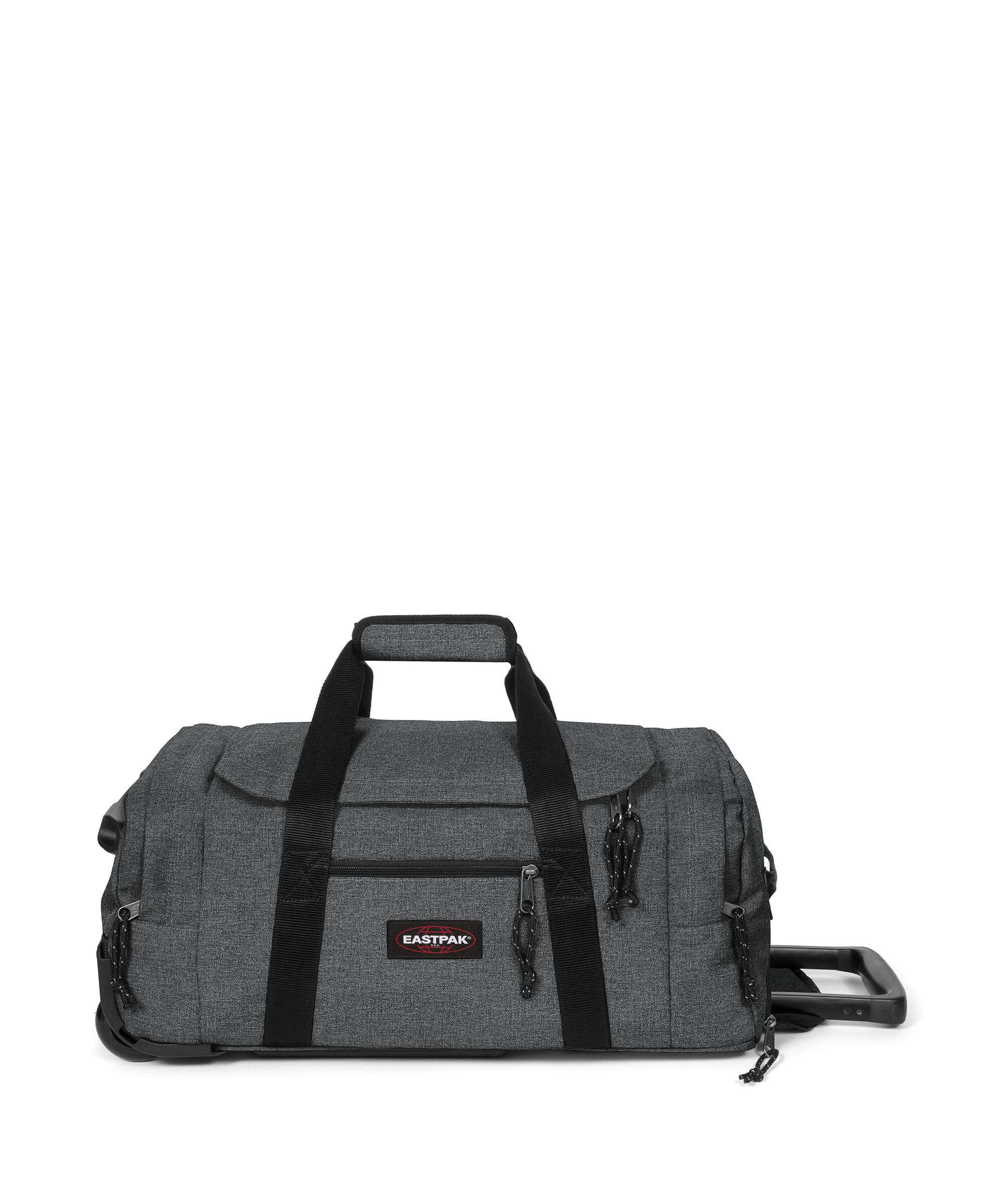 Eastpak Leatherface S + Torba podróżna na kółkach black denim