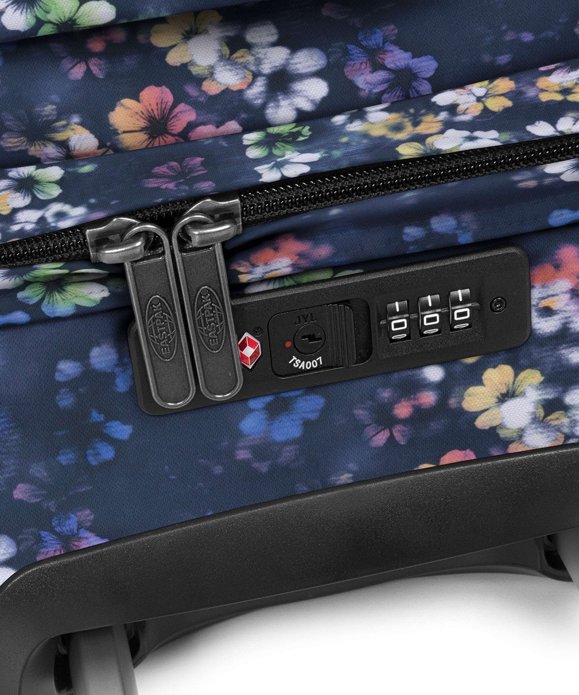 Eastpak Tarp Transit'R L Torba podróżna na kółkach flora fade navy - Image 3