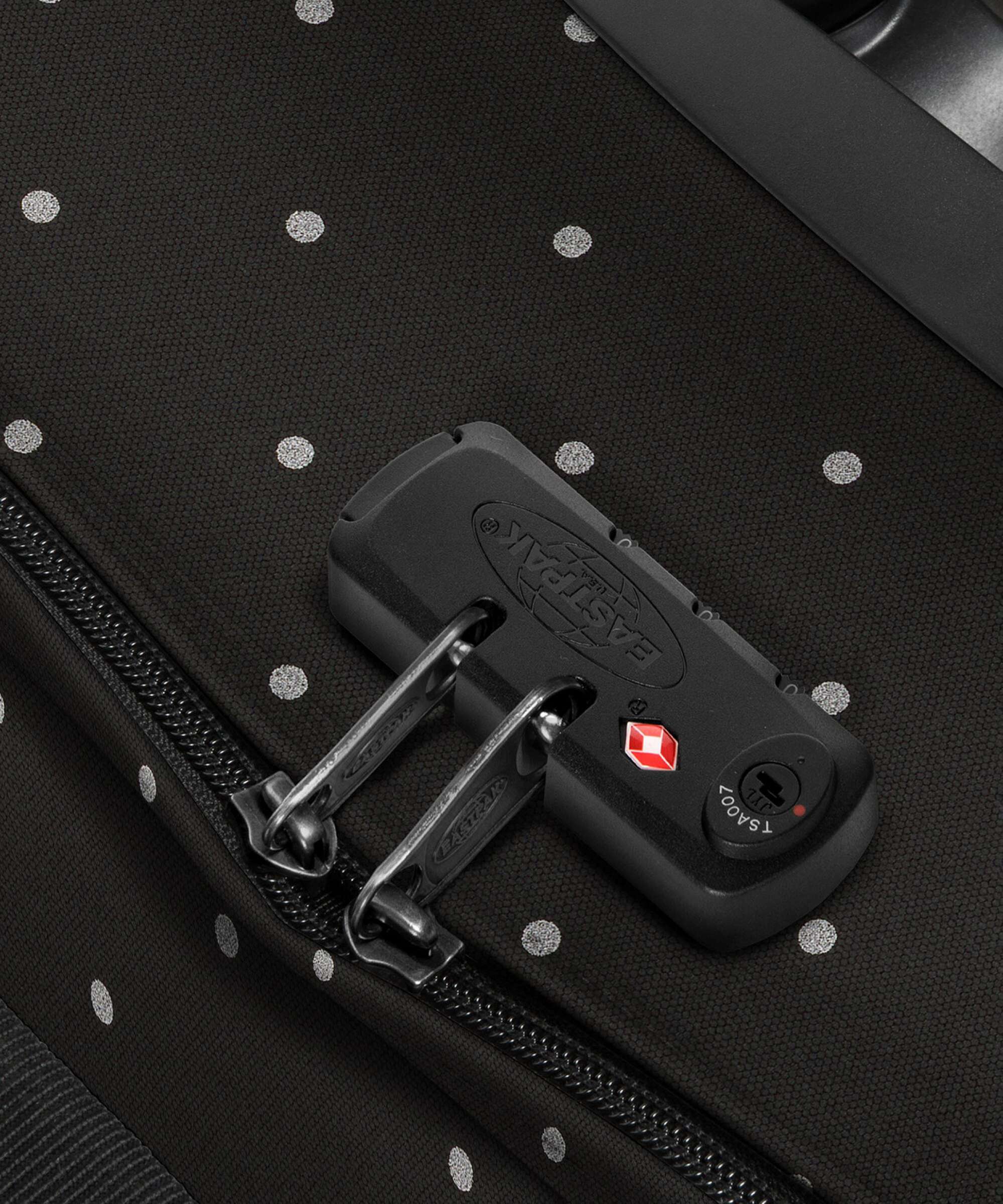 Eastpak Tranverz L Torba podróżna na kółkach dots black/silver - Image 4