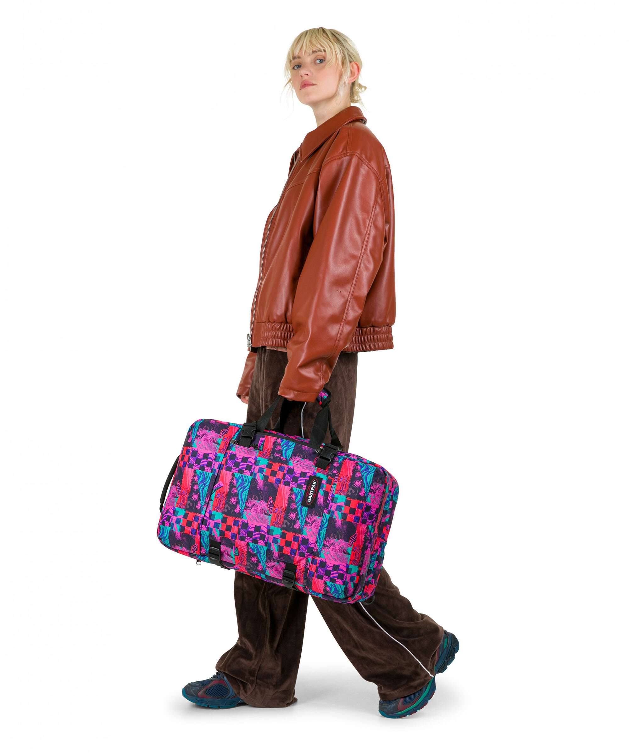 Eastpak Travelpack Plecak podróżny retro surf funk - Image 4