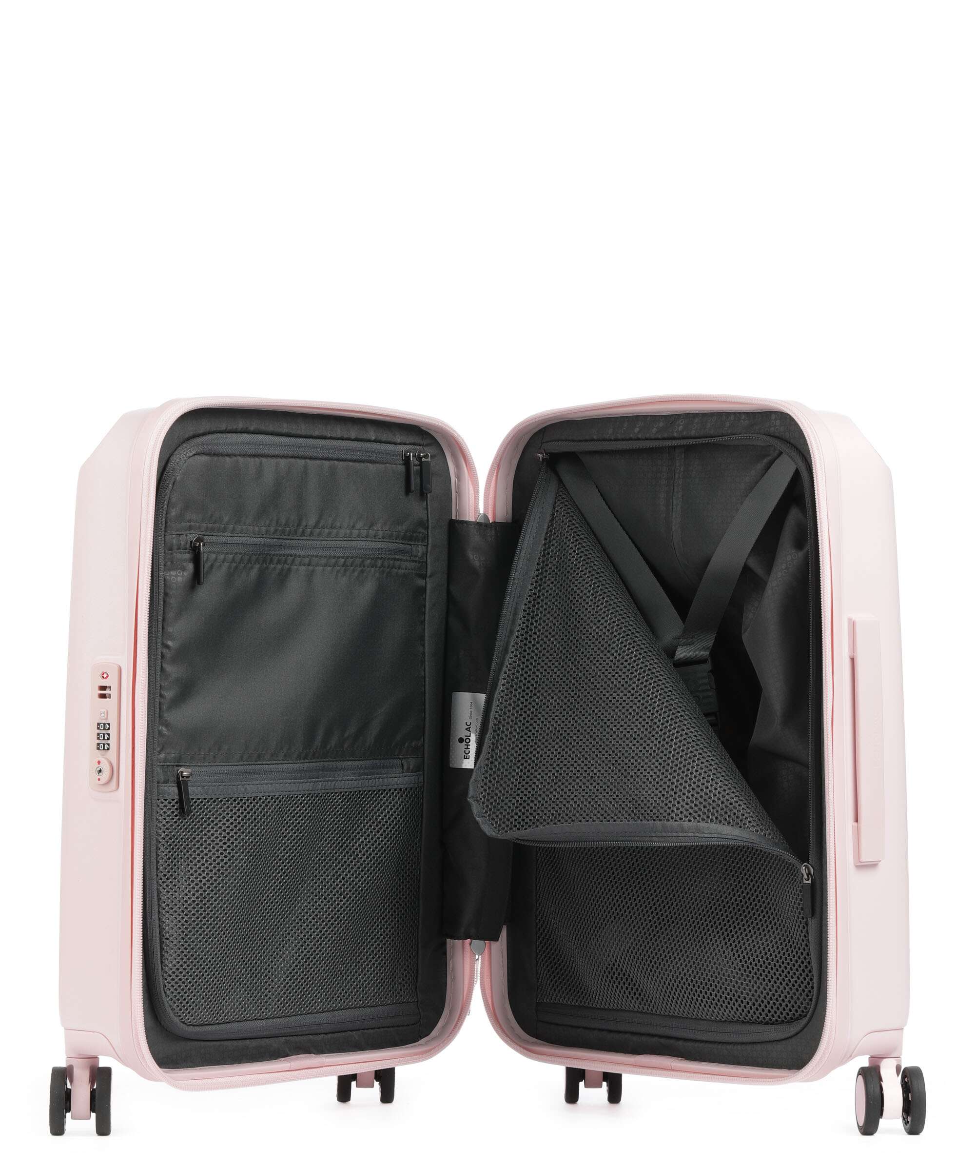 Echolac Panda S Walizka na 4 kołach soft pink - Image 5