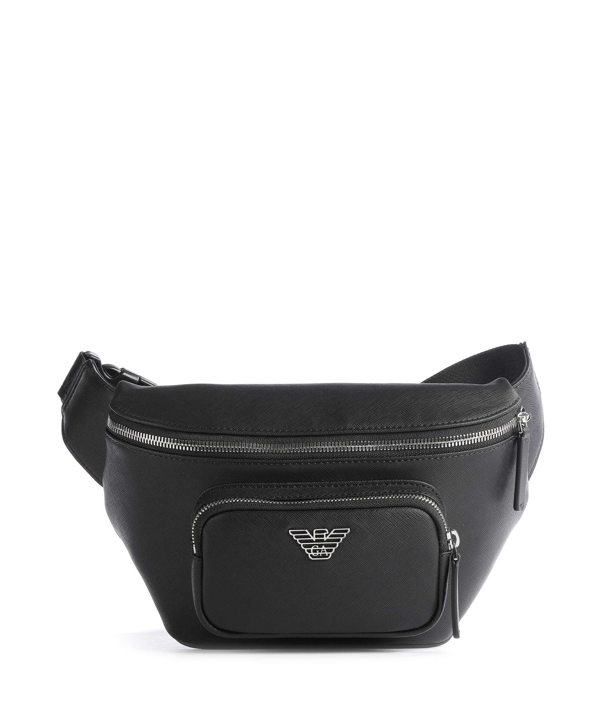 Emporio Armani Business Regenerated Saszetka nerka black