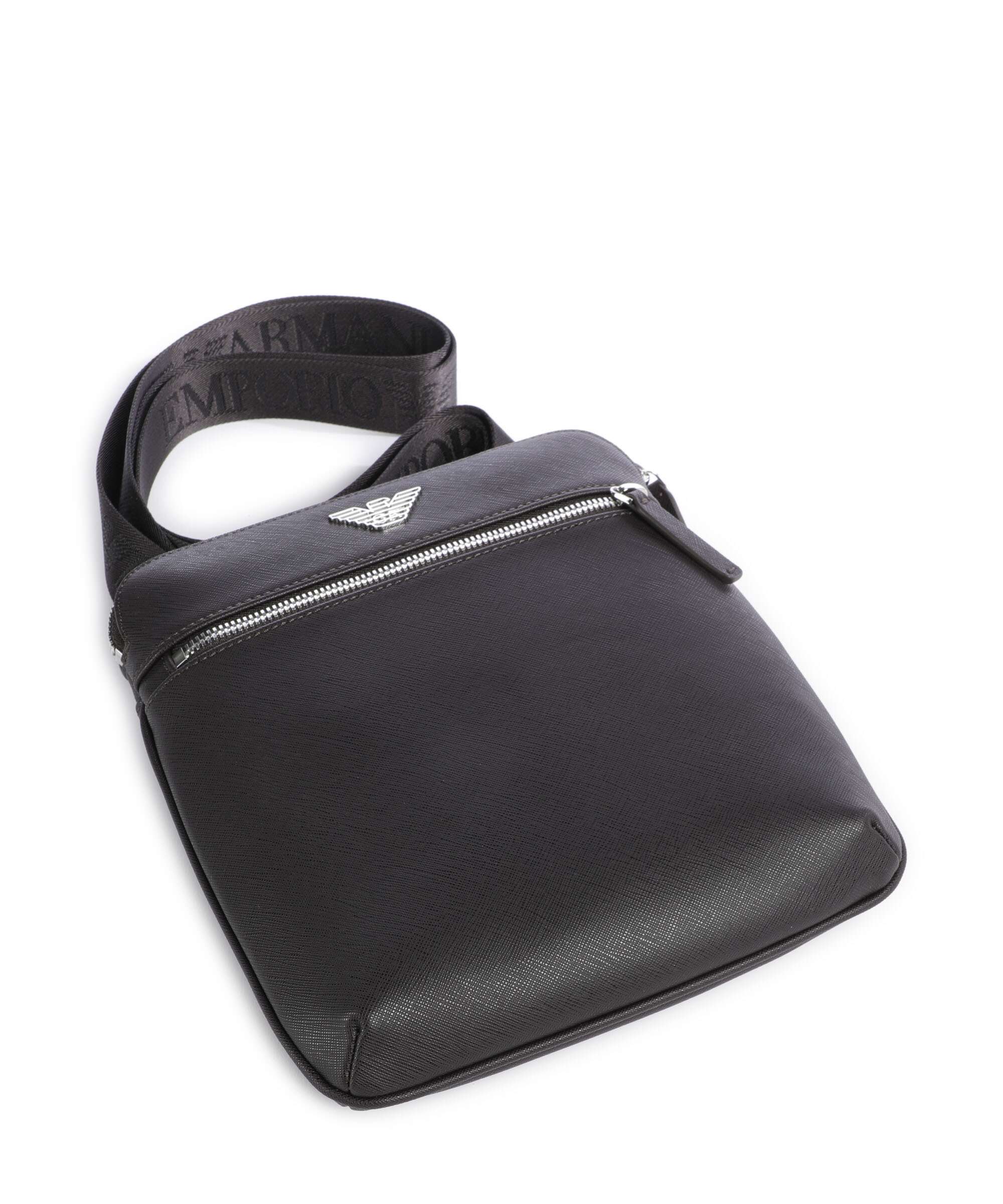 Emporio Armani Business Regenerated Torba przez ramię ebony - Image 5