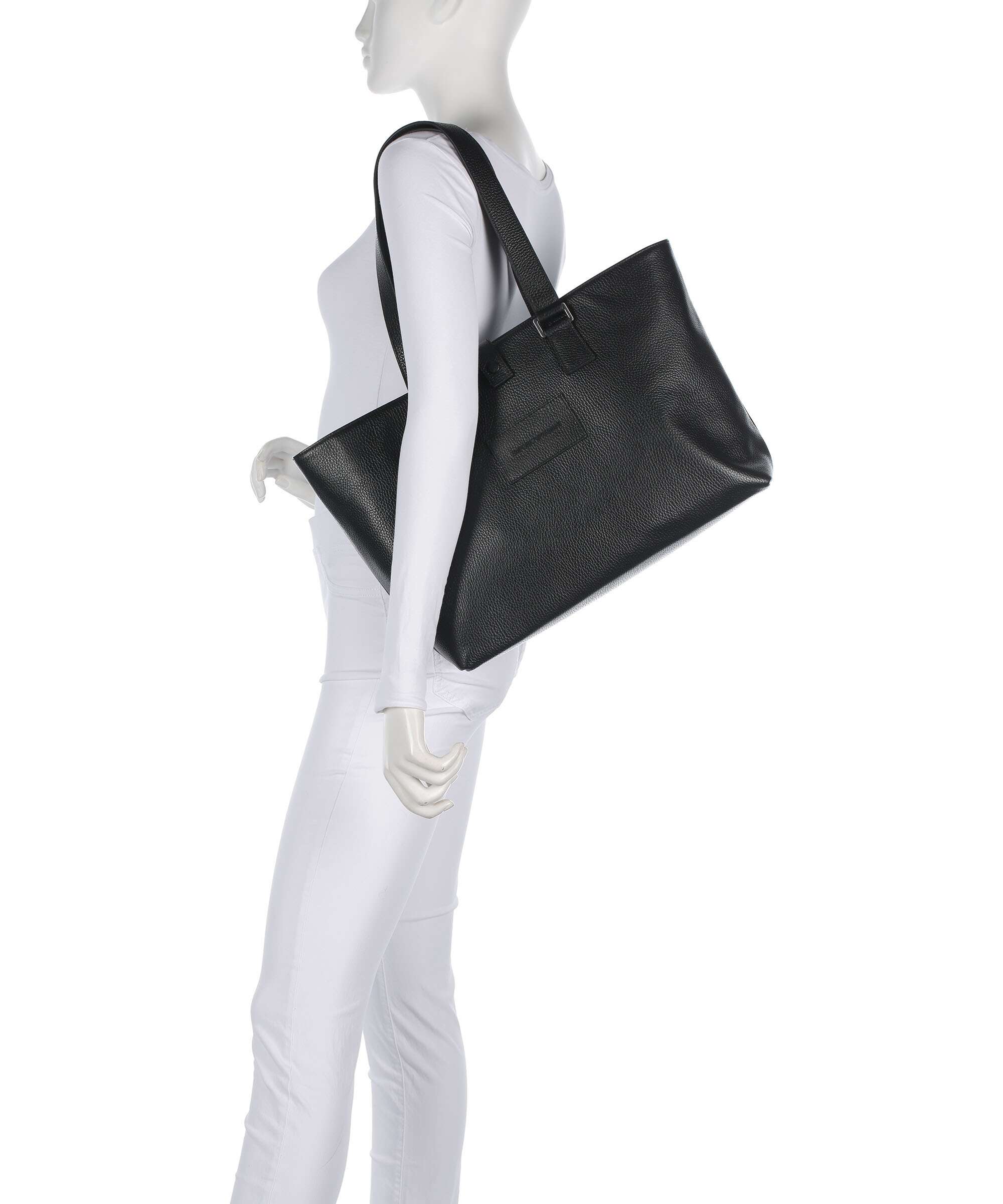Emporio Armani Business Torba na zakupy black - Image 3