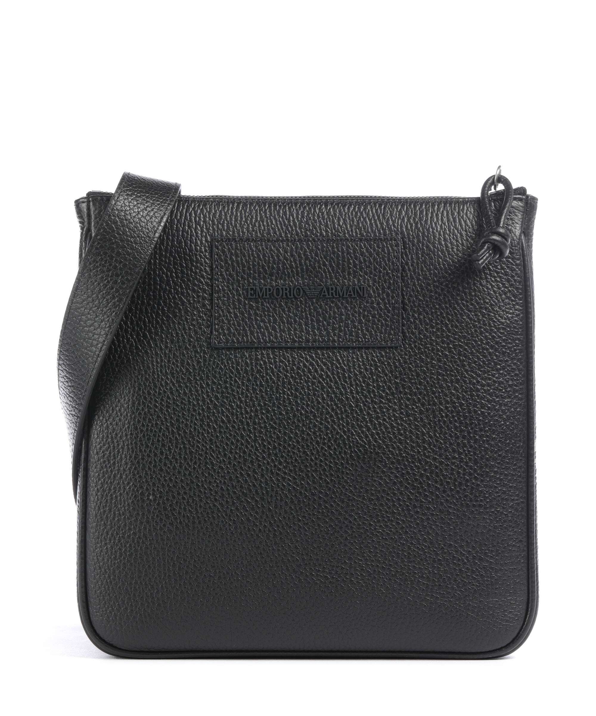 Emporio Armani Business Torba przez ramię nero
