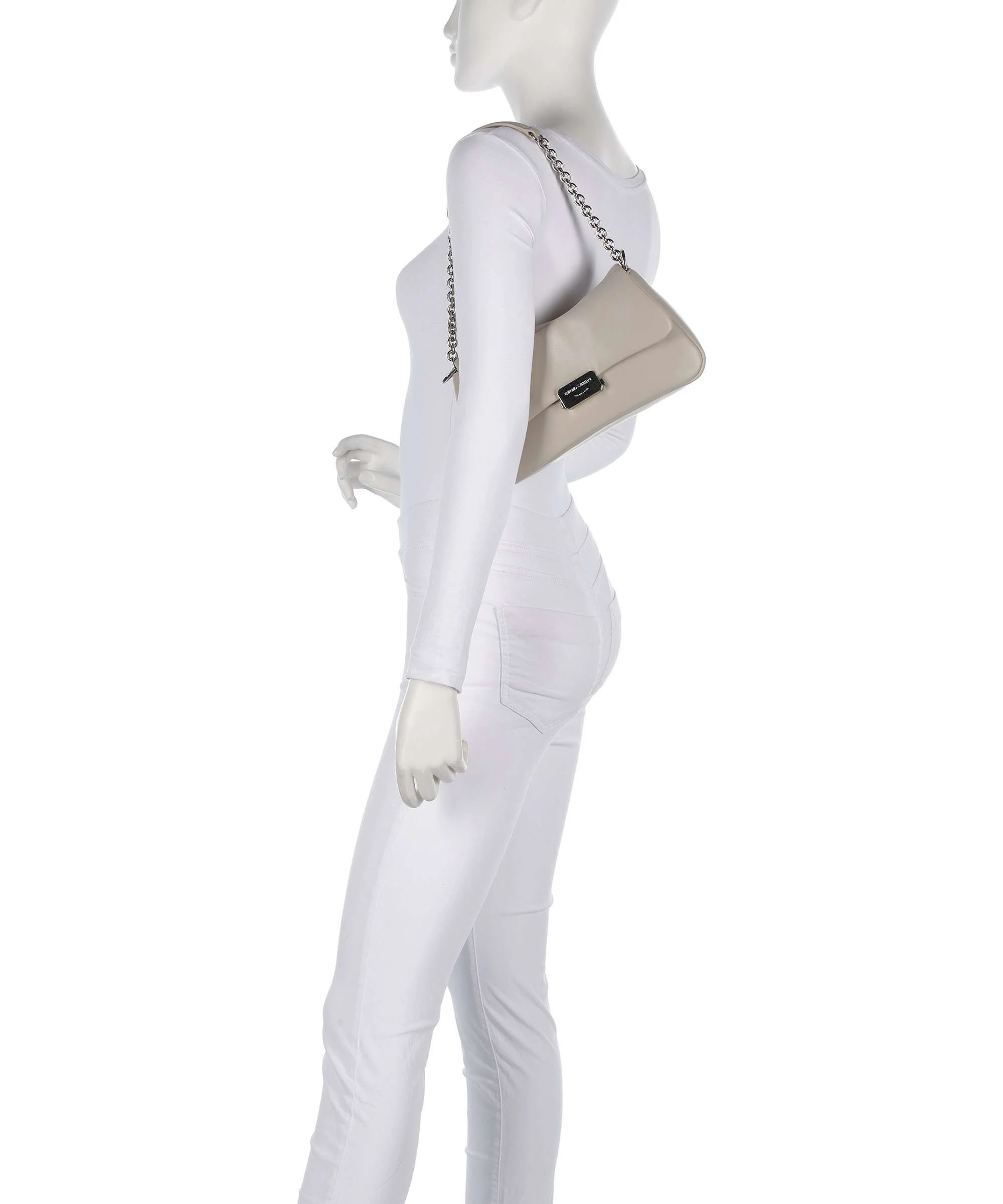 Emporio Armani Cassandra M Torba na ramię cappuccino - Image 3