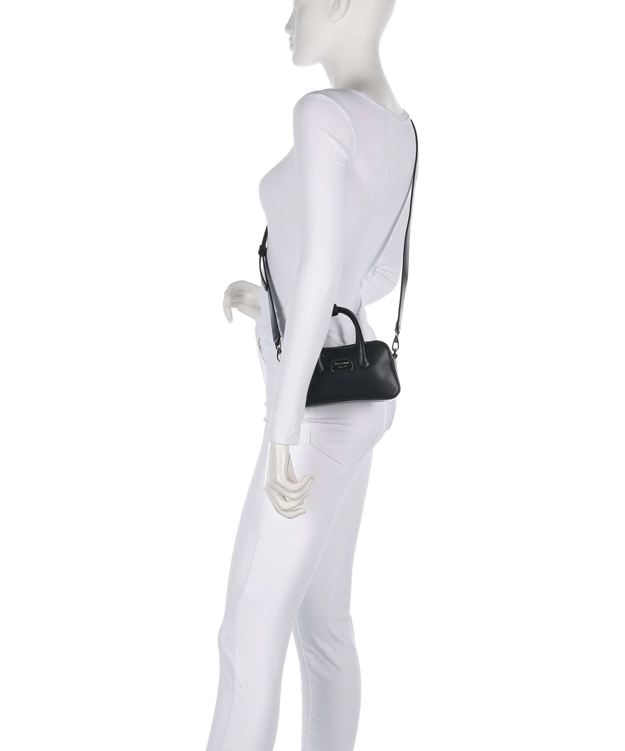 Emporio Armani Cassandra S Torba przez ramię nero - Image 3