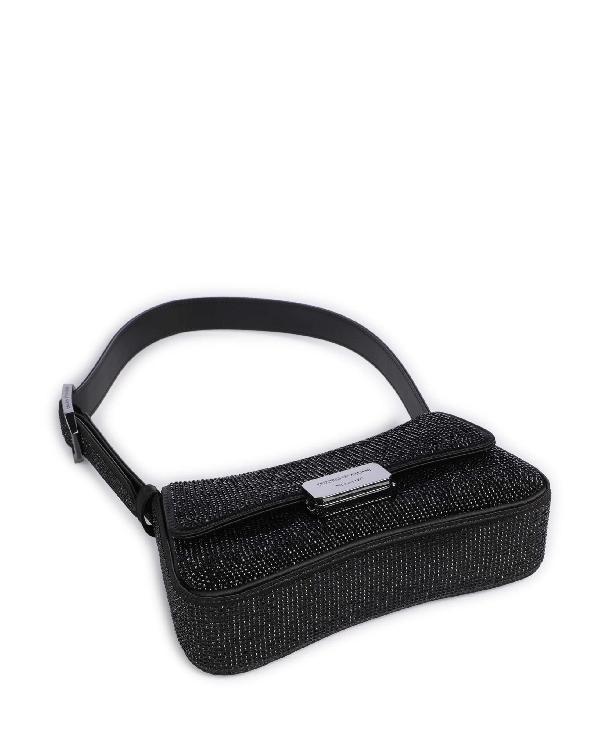 Emporio Armani Cassandra Torba na ramię nero/jet black - Image 5