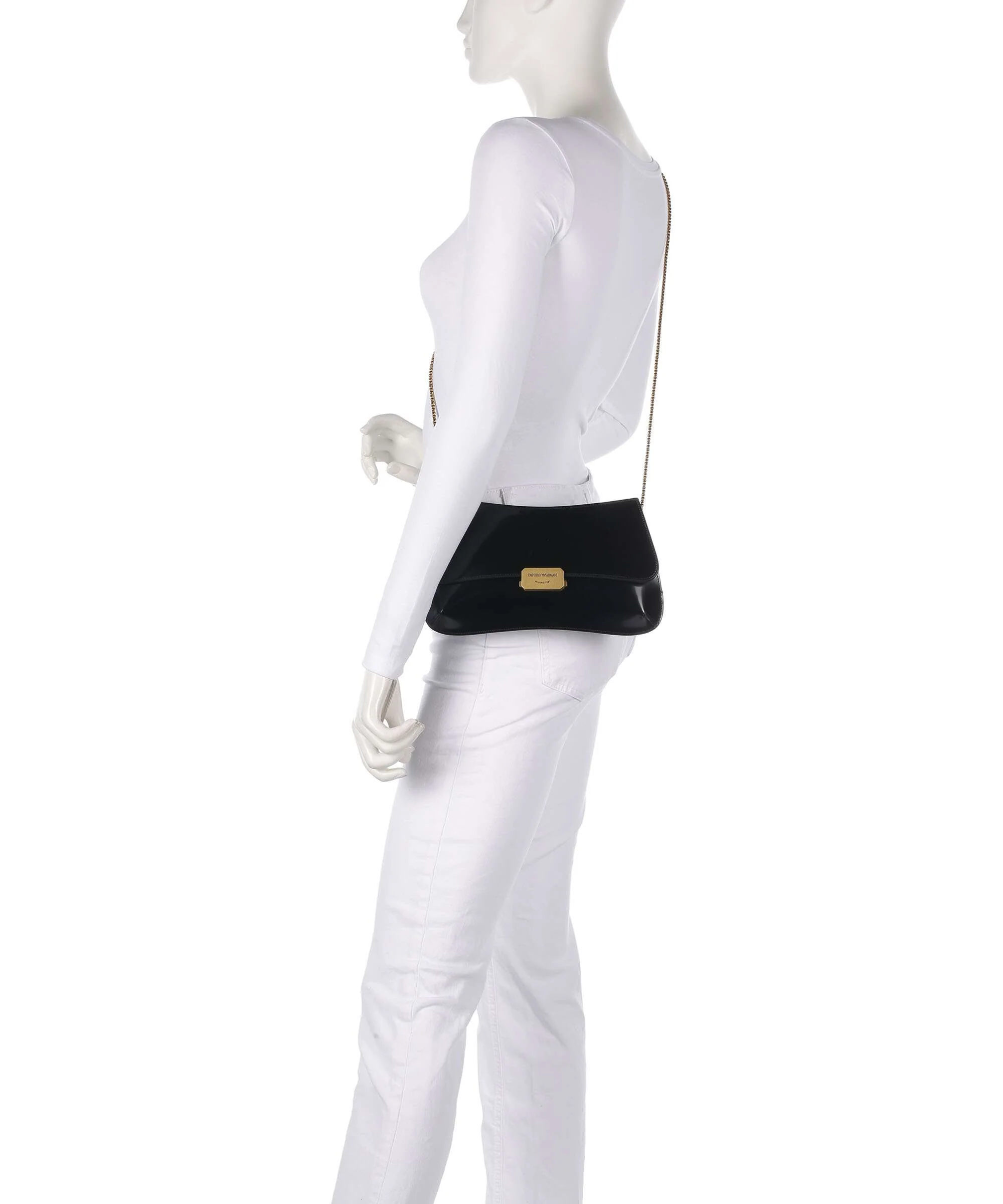 Emporio Armani Cassandra Torba przez ramię nero - Image 3