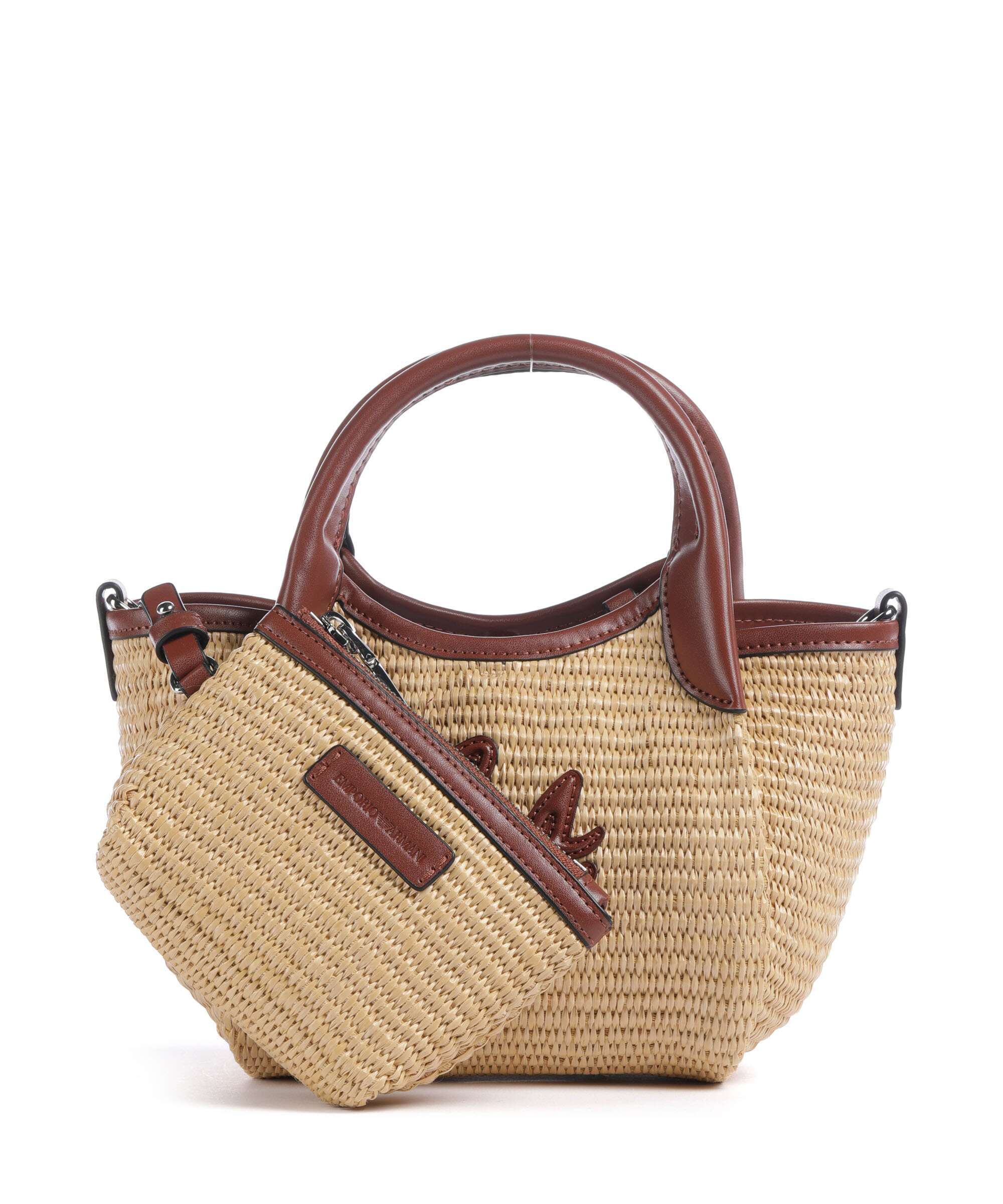 Emporio Armani Durini 24 S Torba przez ramię naturale/siena - Image 4