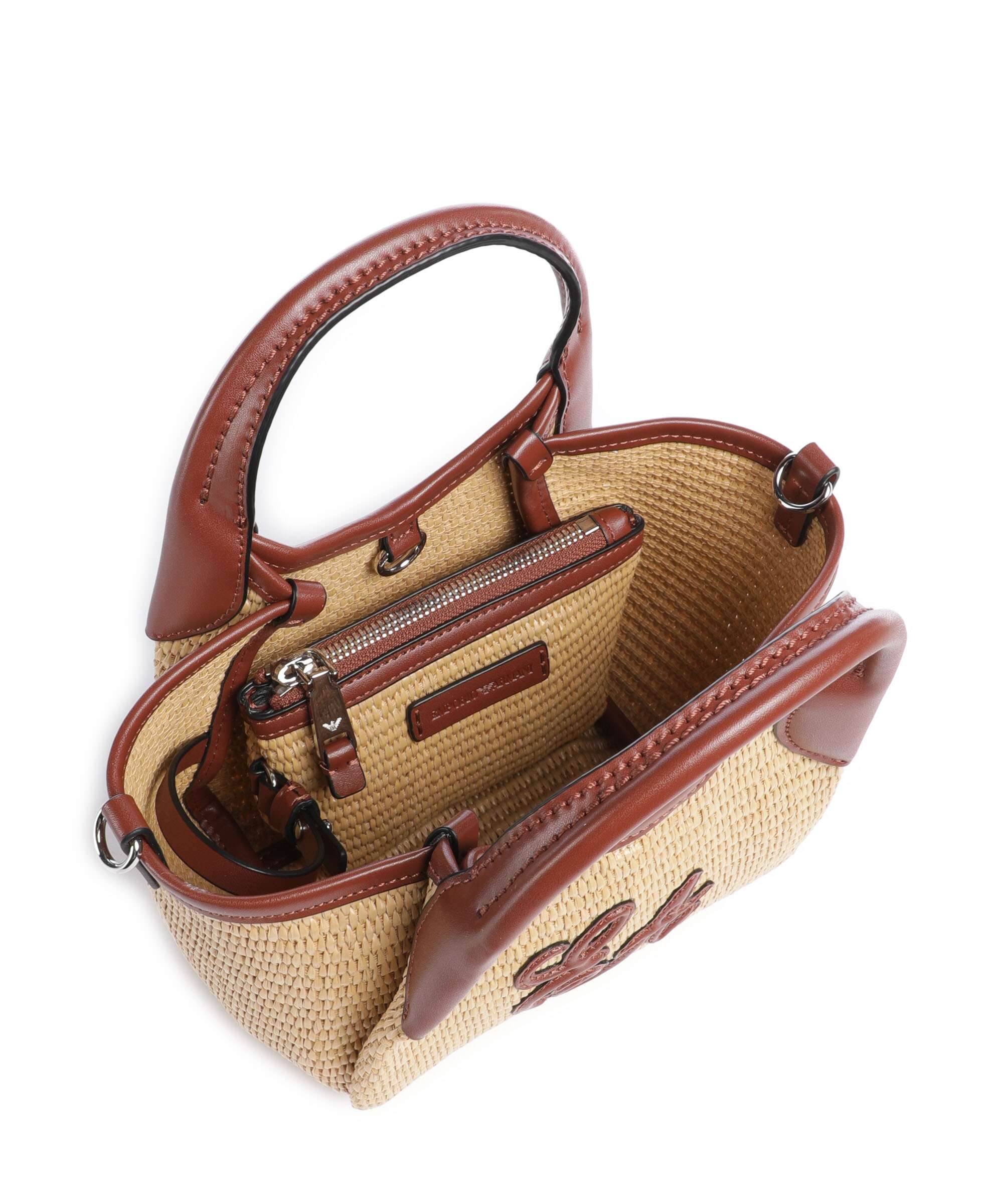 Emporio Armani Durini 24 S Torba przez ramię naturale/siena - Image 6