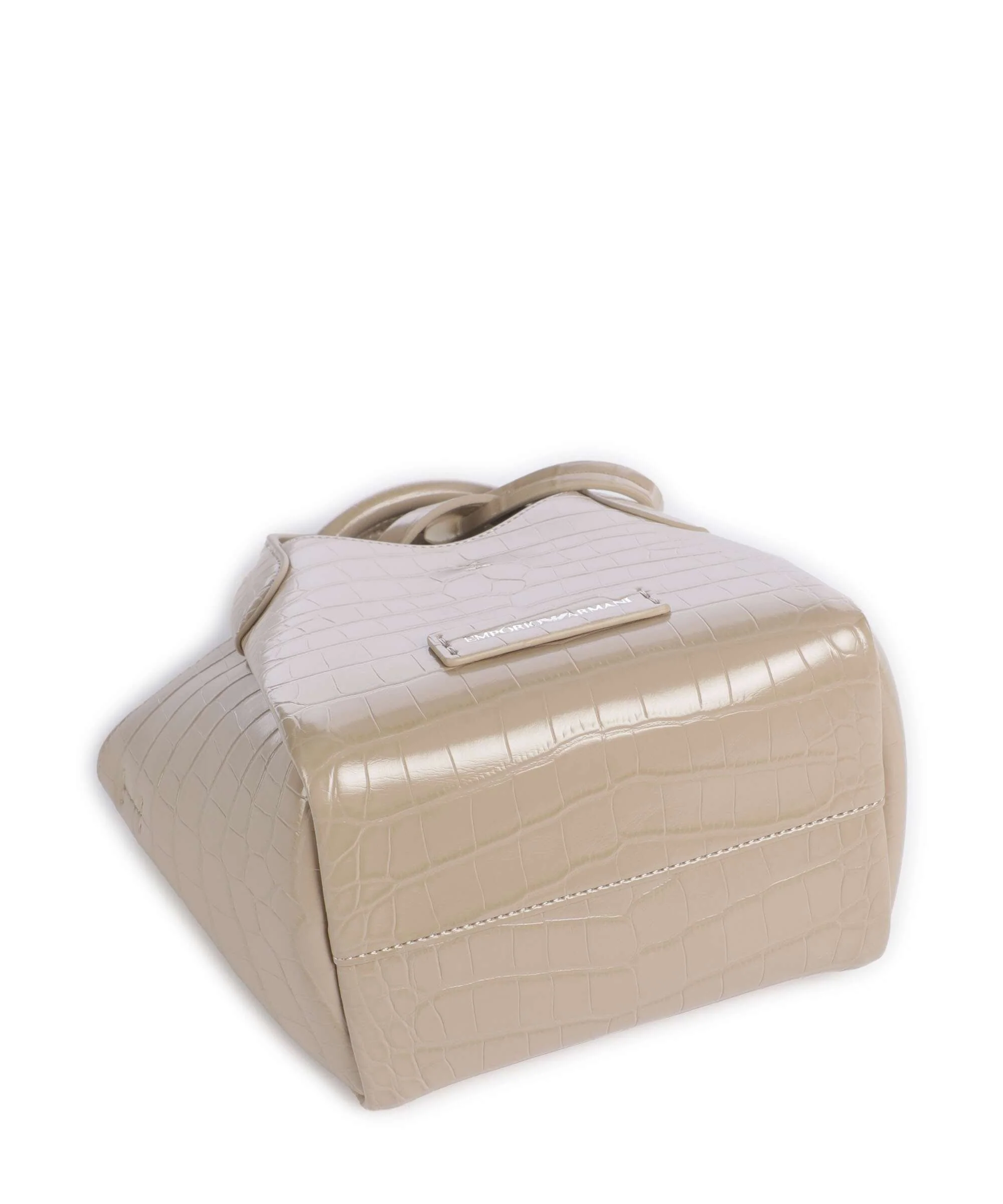 Emporio Armani Durini 24 Torba przez ramię beige - Image 5