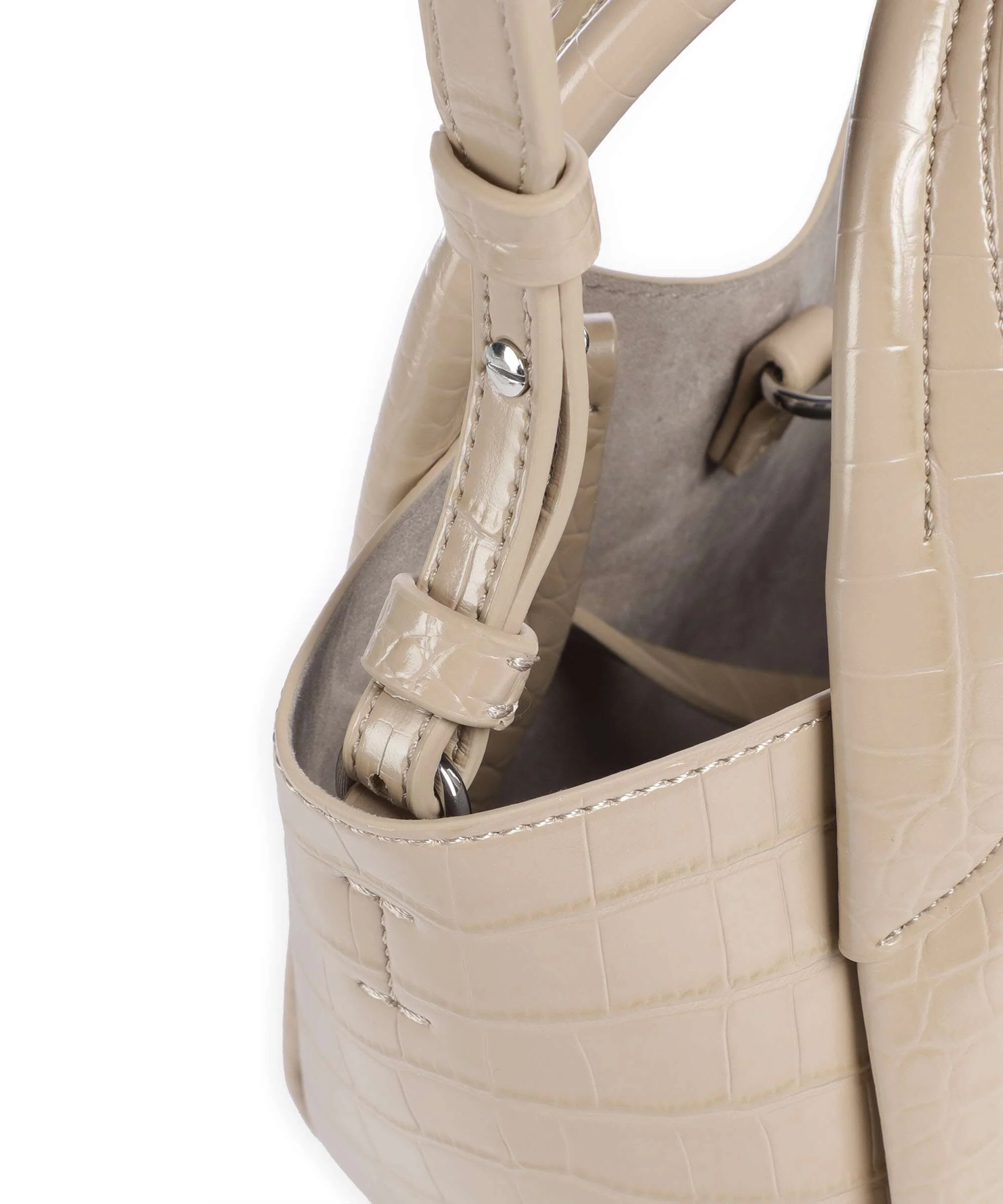 Emporio Armani Durini 24 Torba przez ramię beige - Image 6