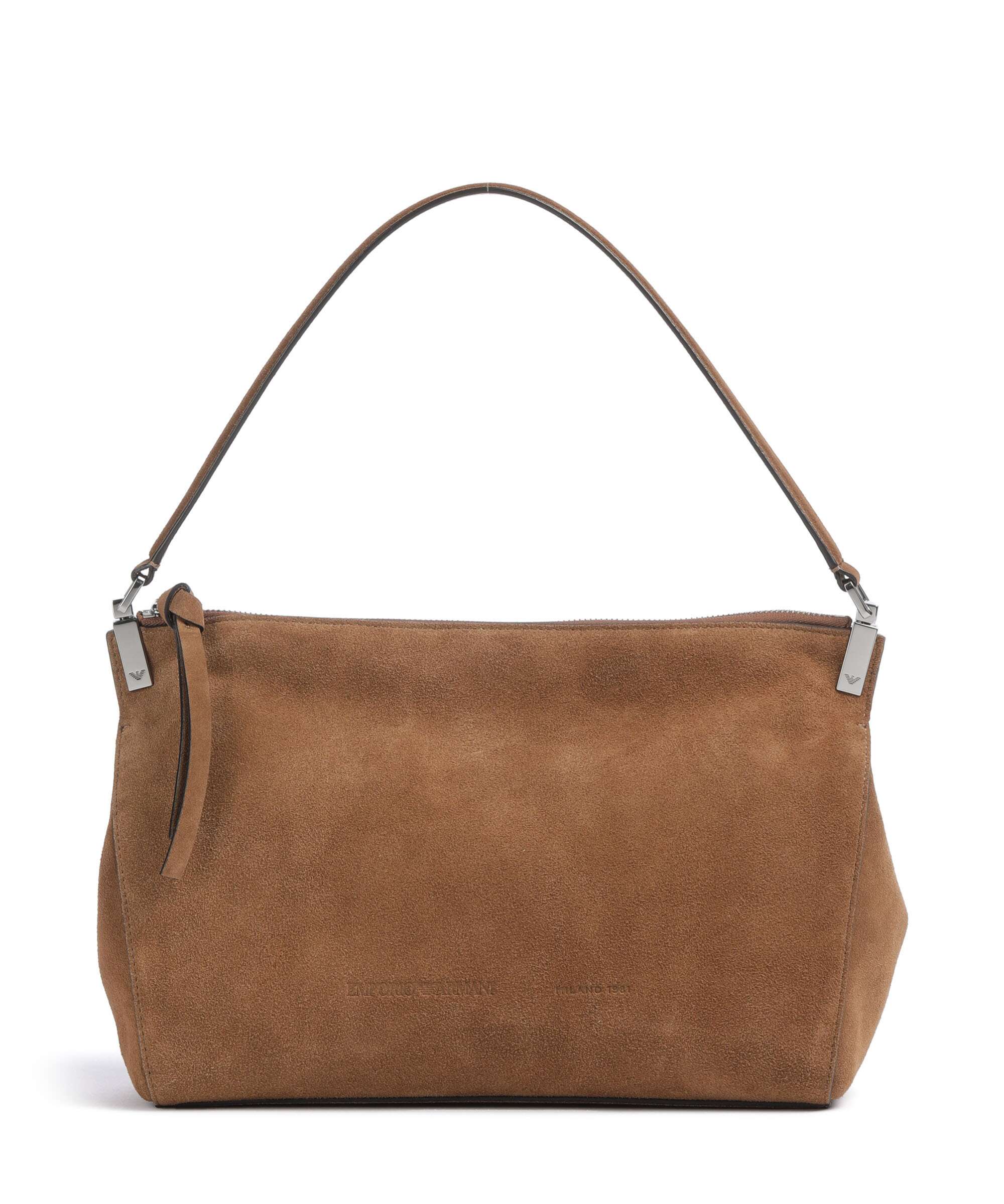 Emporio Armani Gigi Torba na ramię sigaro/caramello