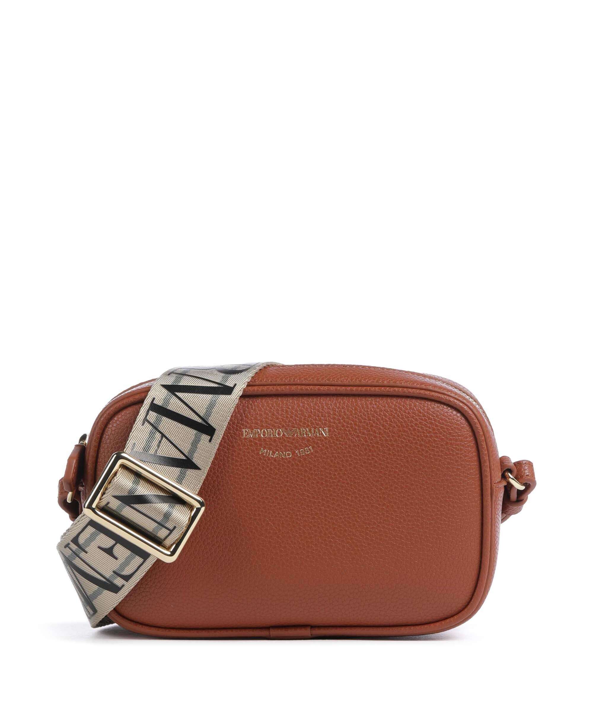 Emporio Armani Lilly Torba przez ramię cuoio/rosso