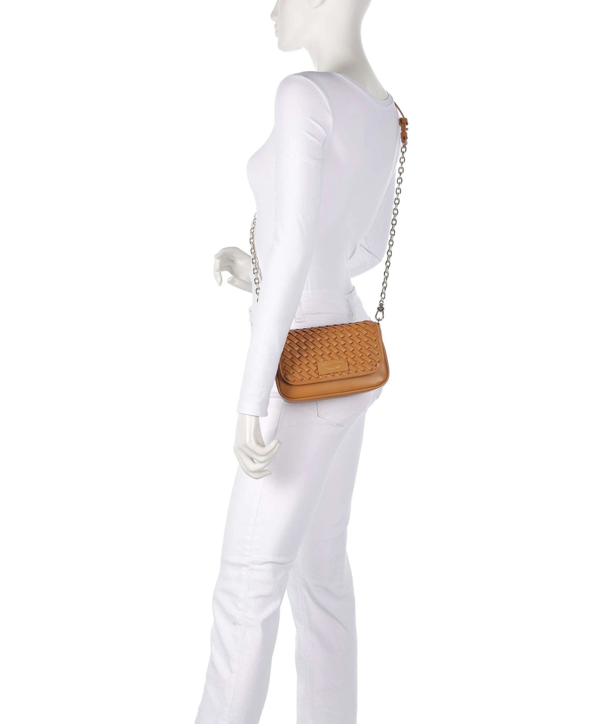 Emporio Armani Lilly Torba przez ramię caramello - Image 3