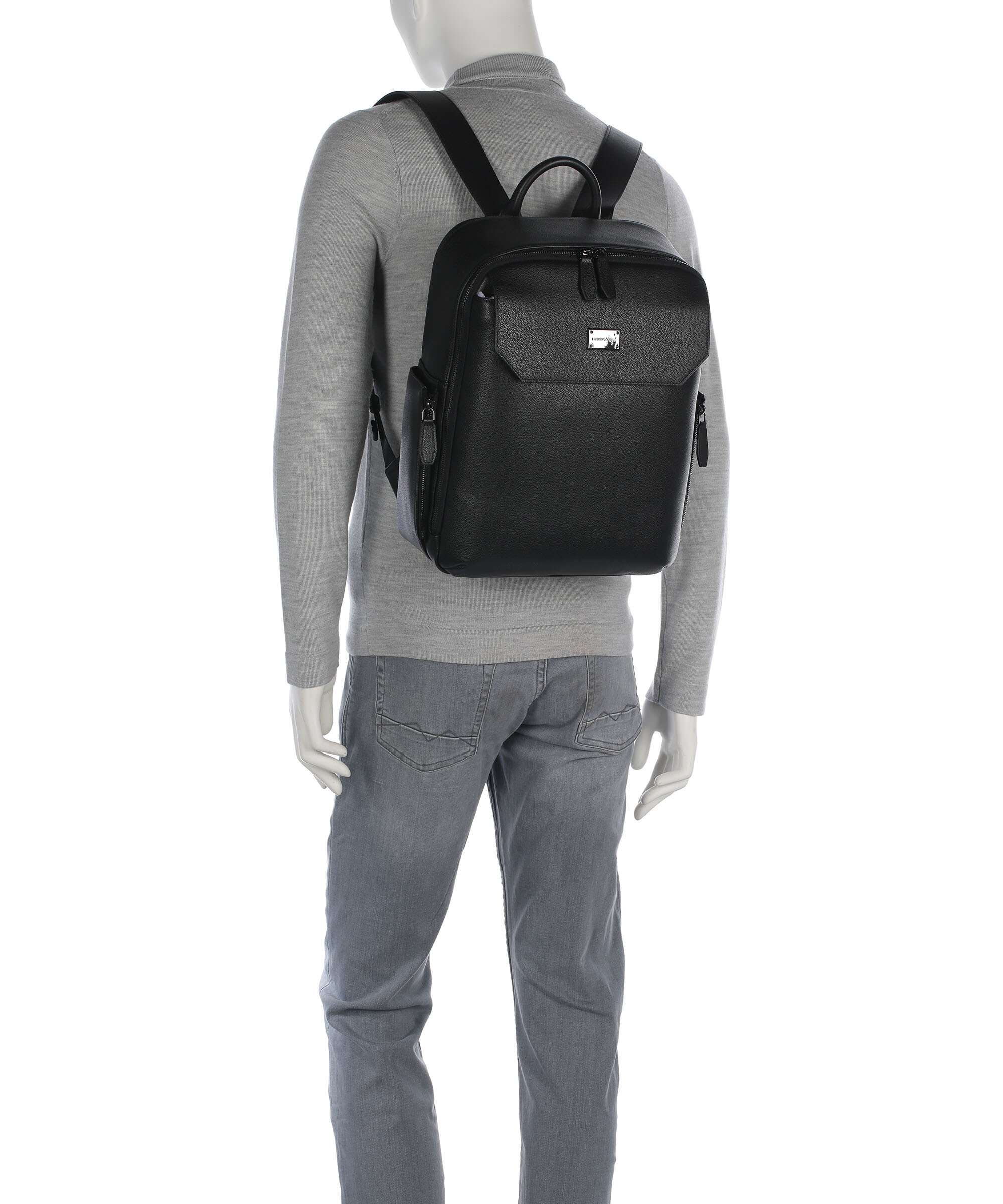Emporio Armani Milano Plecak black beauty - Image 3