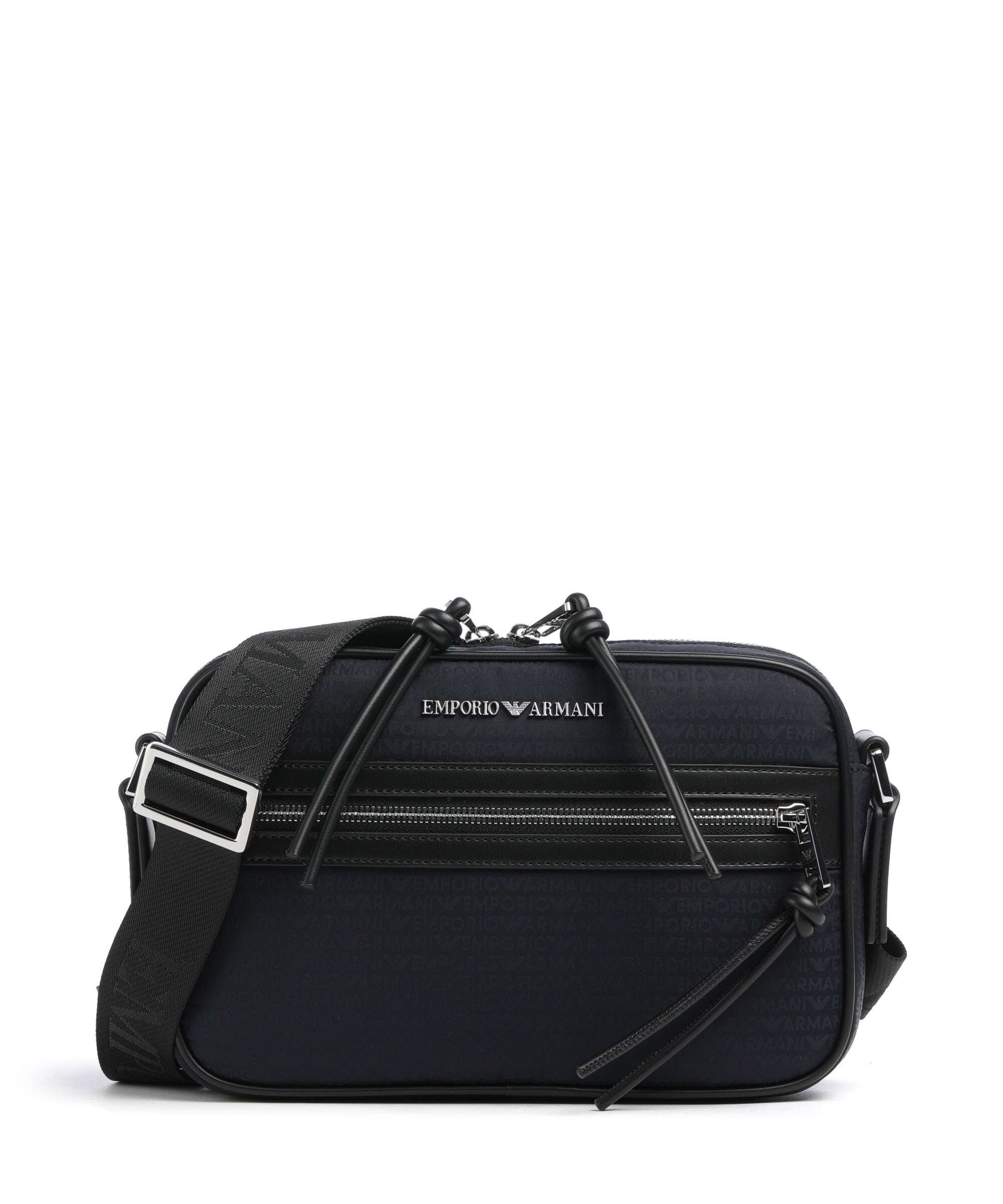 Emporio Armani Monogram Torba przez ramię iconico blu navy