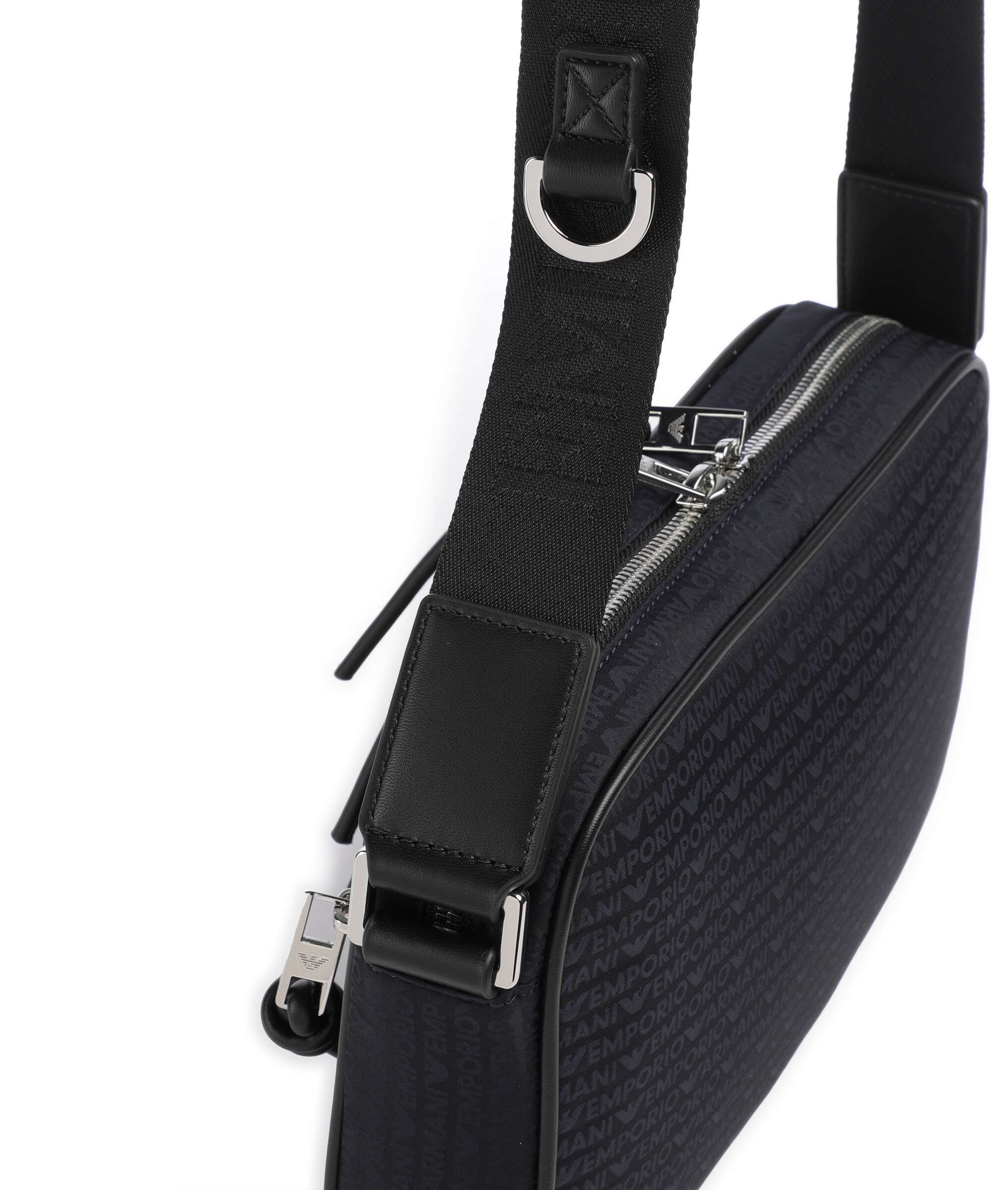 Emporio Armani Monogram Torba przez ramię iconico blu navy - Image 4