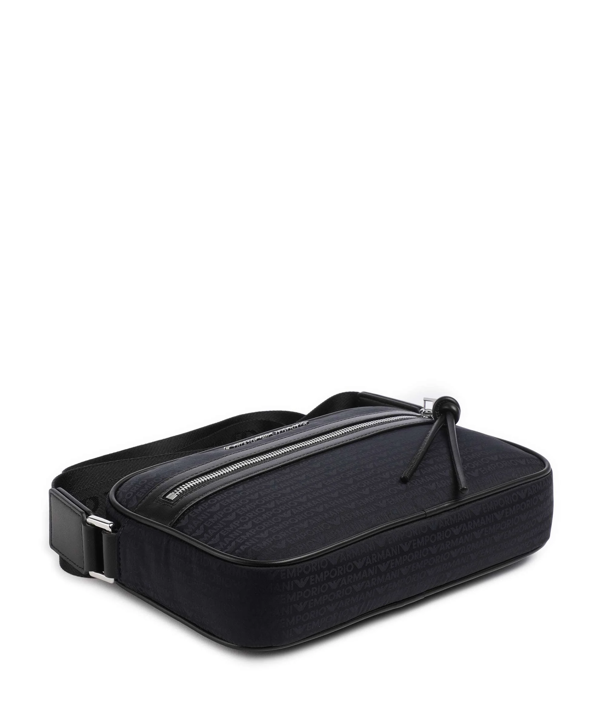 Emporio Armani Monogram Torba przez ramię iconico blu navy - Image 5