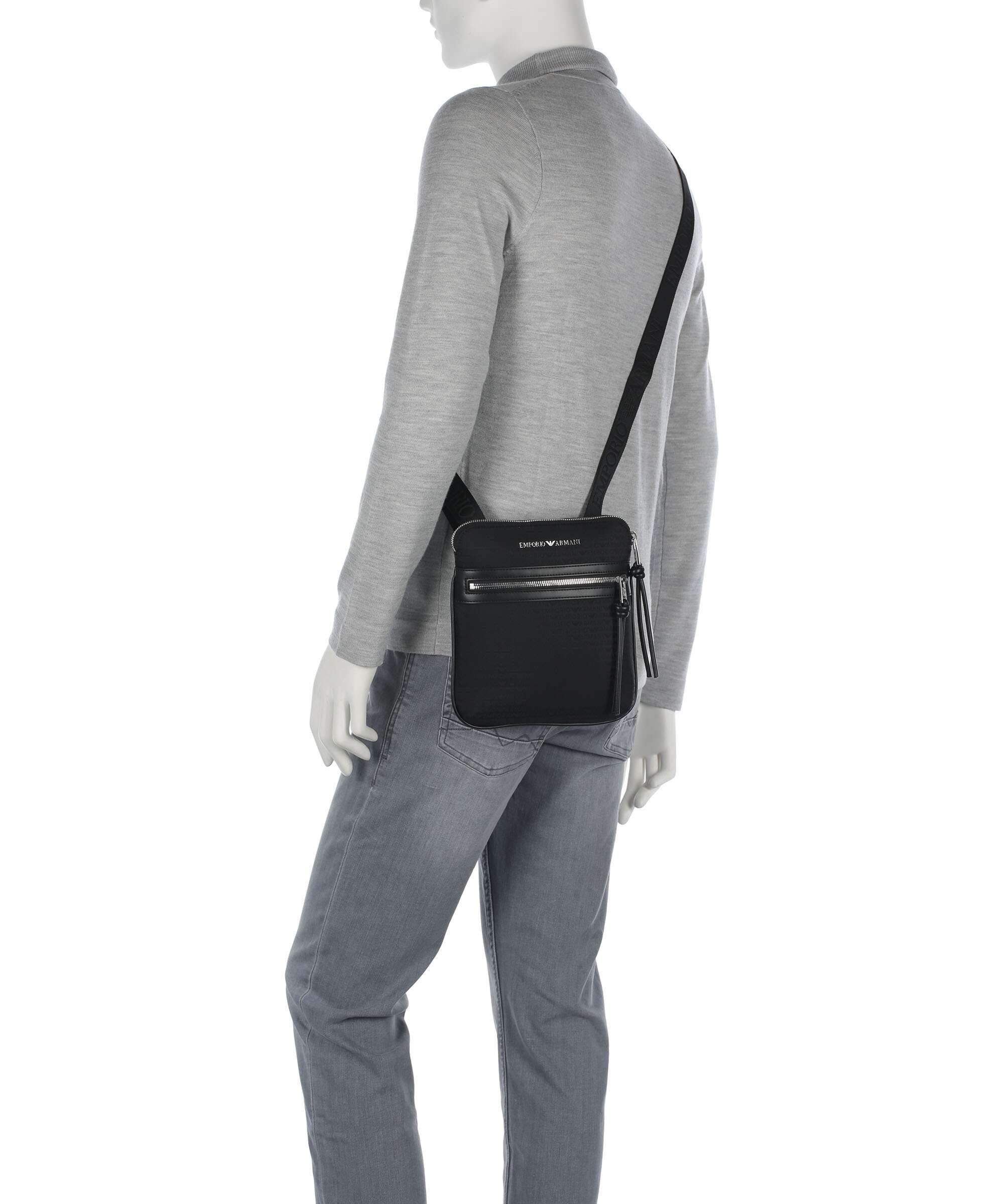 Emporio Armani Monogram Torba przez ramię black beauty - Image 3
