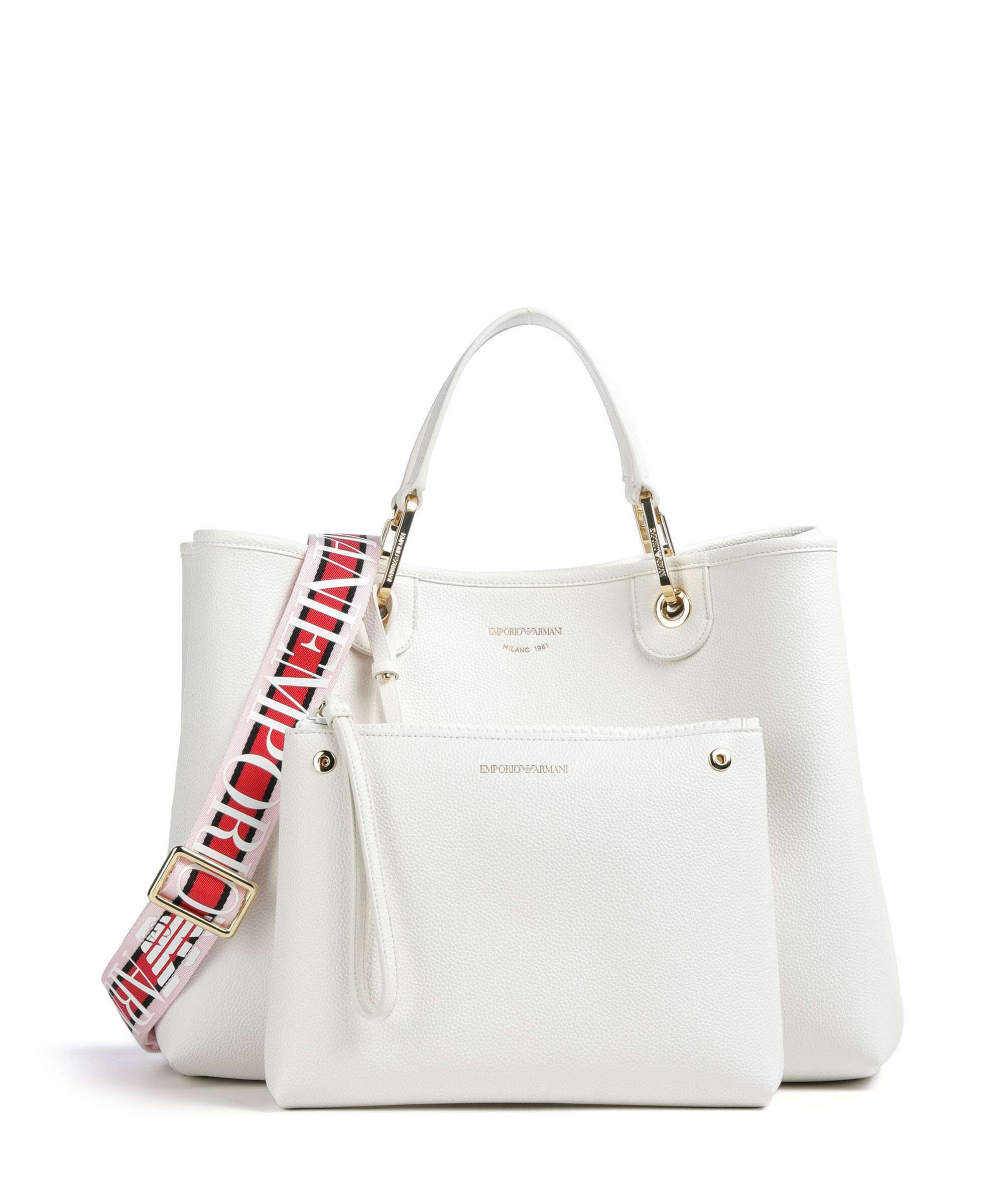 Emporio Armani My EA M Torebka bianco/cuoio - Image 2