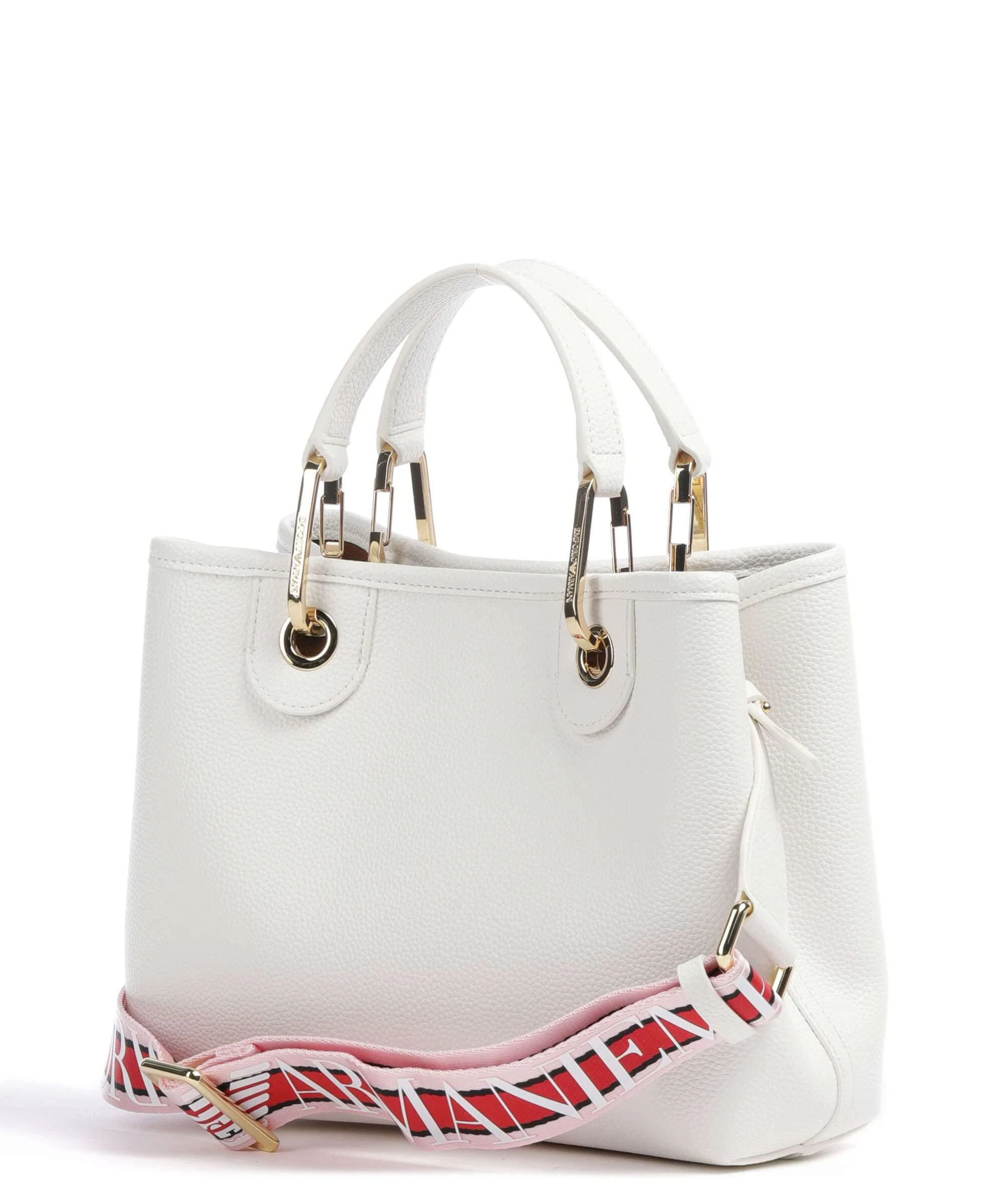 Emporio Armani My EA Torebka bianco/cuoio - Image 6