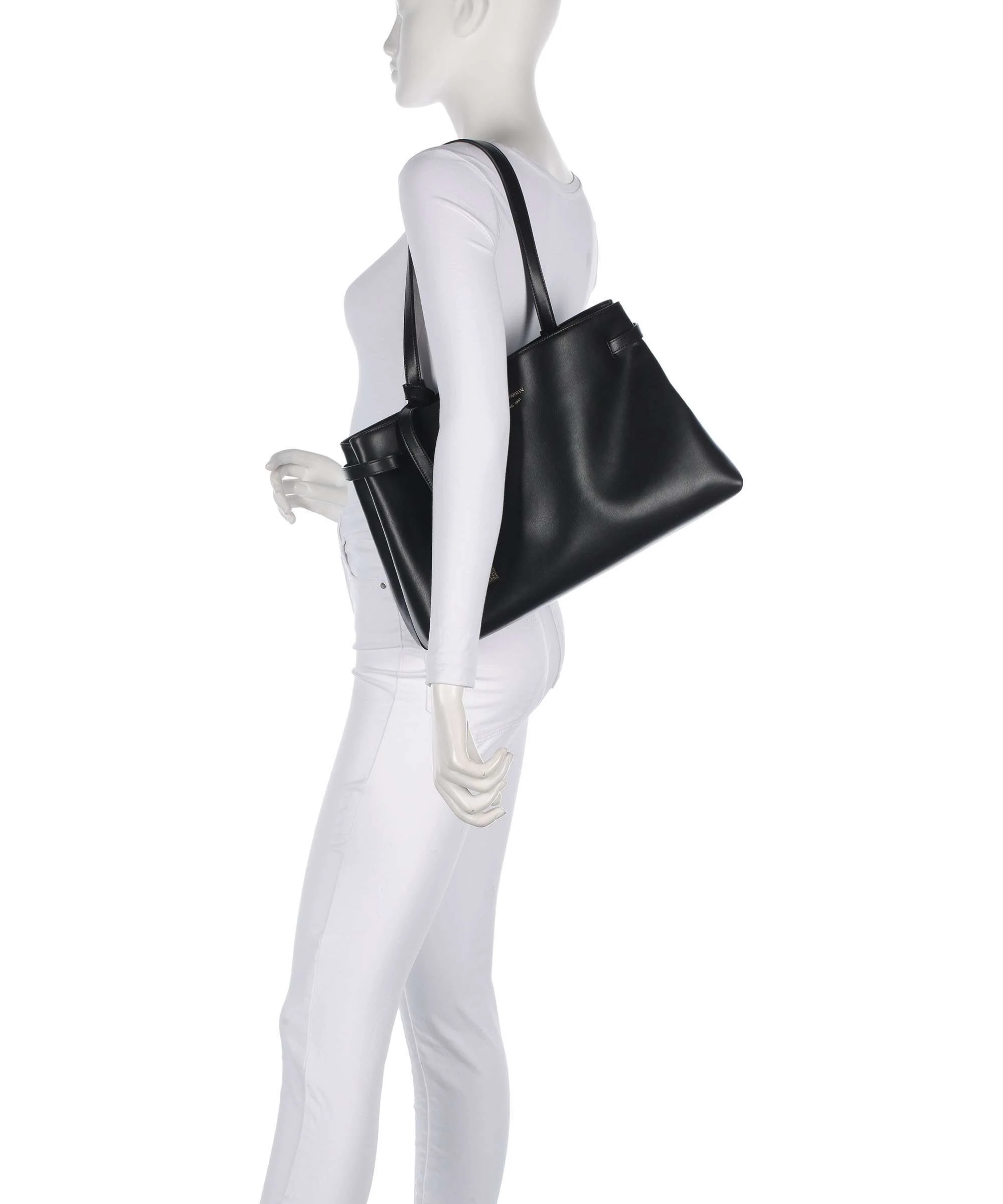 Emporio Armani Nora M Torba na zakupy black beauty - Image 3