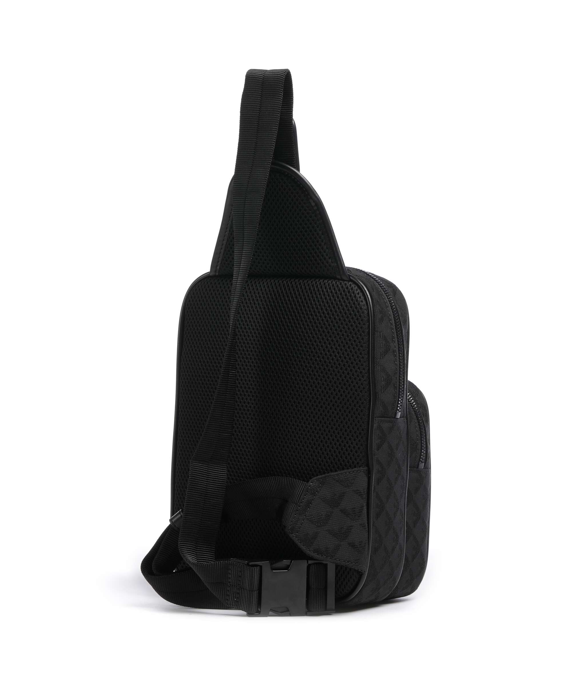 Emporio Armani Omnia Jacquard Plecak na jedno ramię black - Image 3