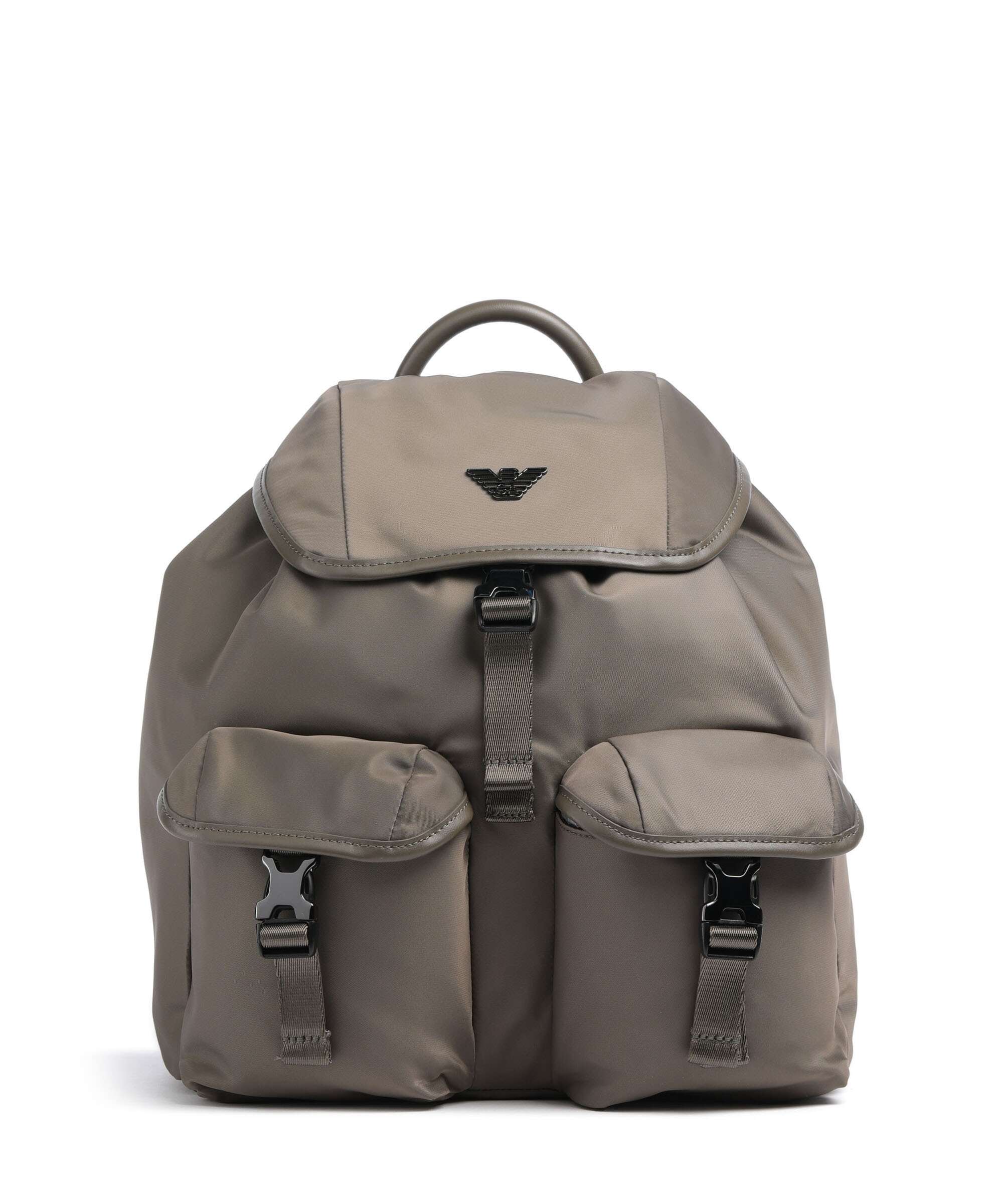 Emporio Armani Recycled Nylon Plecak major brown