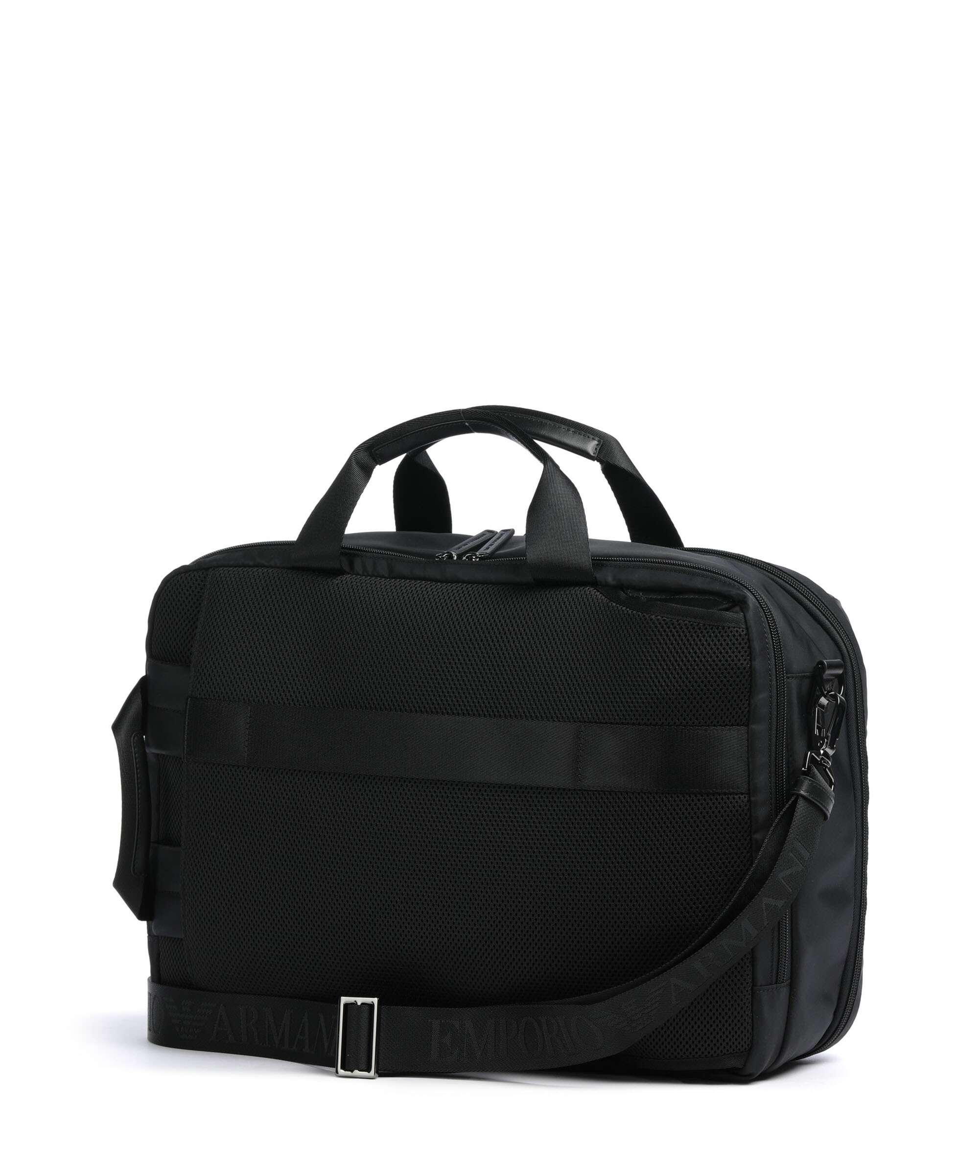 Emporio Armani Recycled Nylon Plecak-torba black beauty - Image 2
