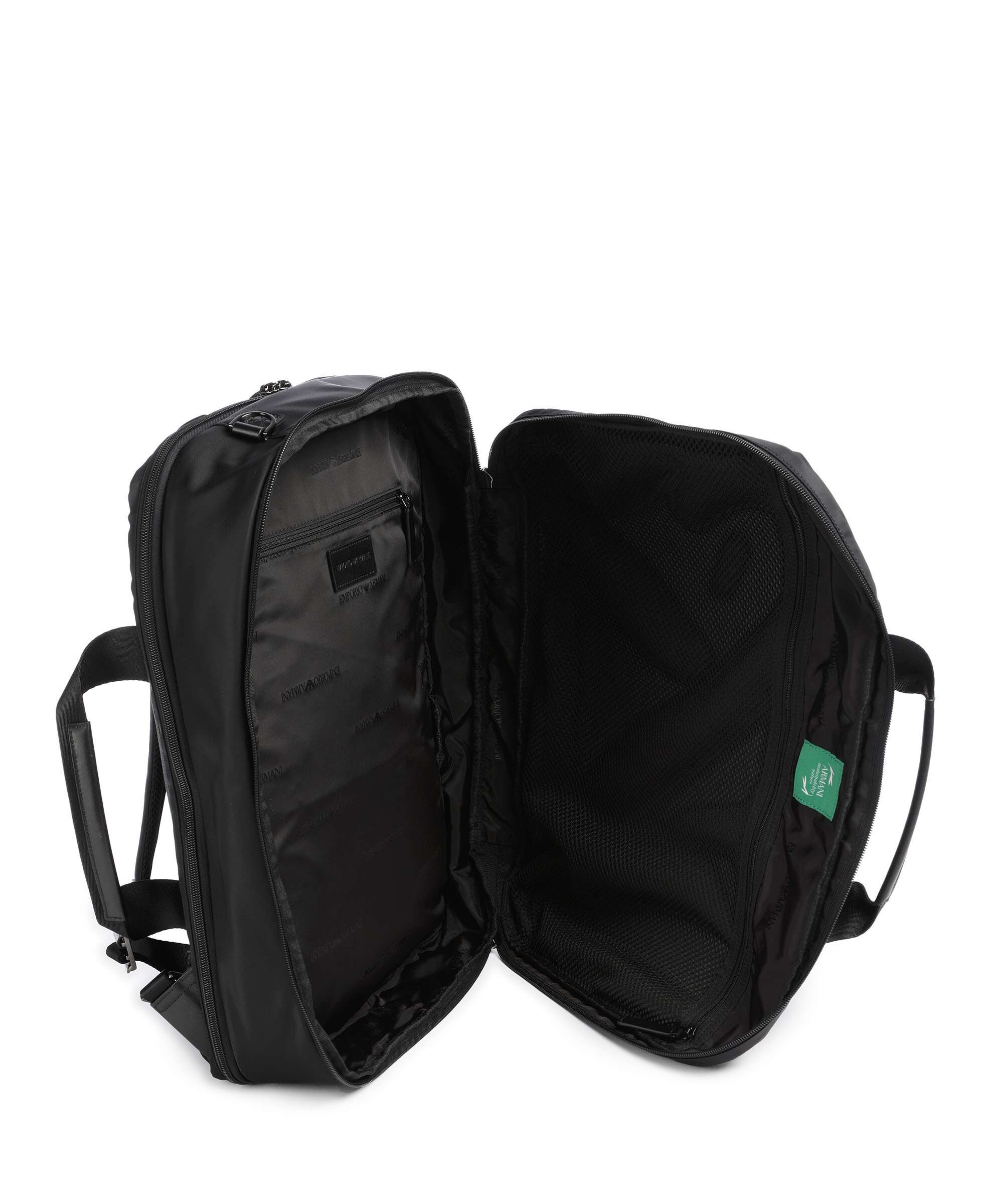 Emporio Armani Recycled Nylon Plecak-torba black beauty - Image 6